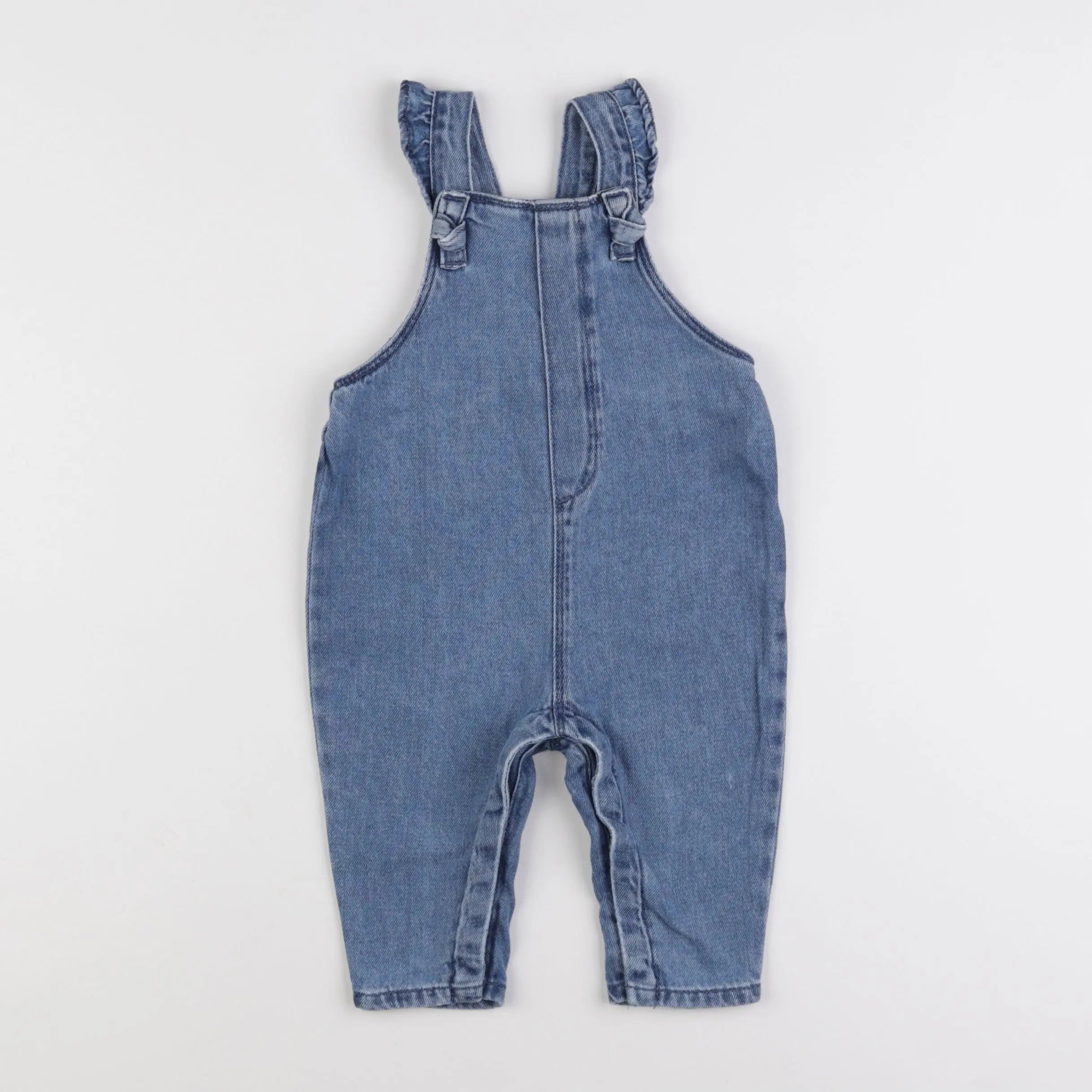 Vertbaudet - salopette bleu - 9 mois