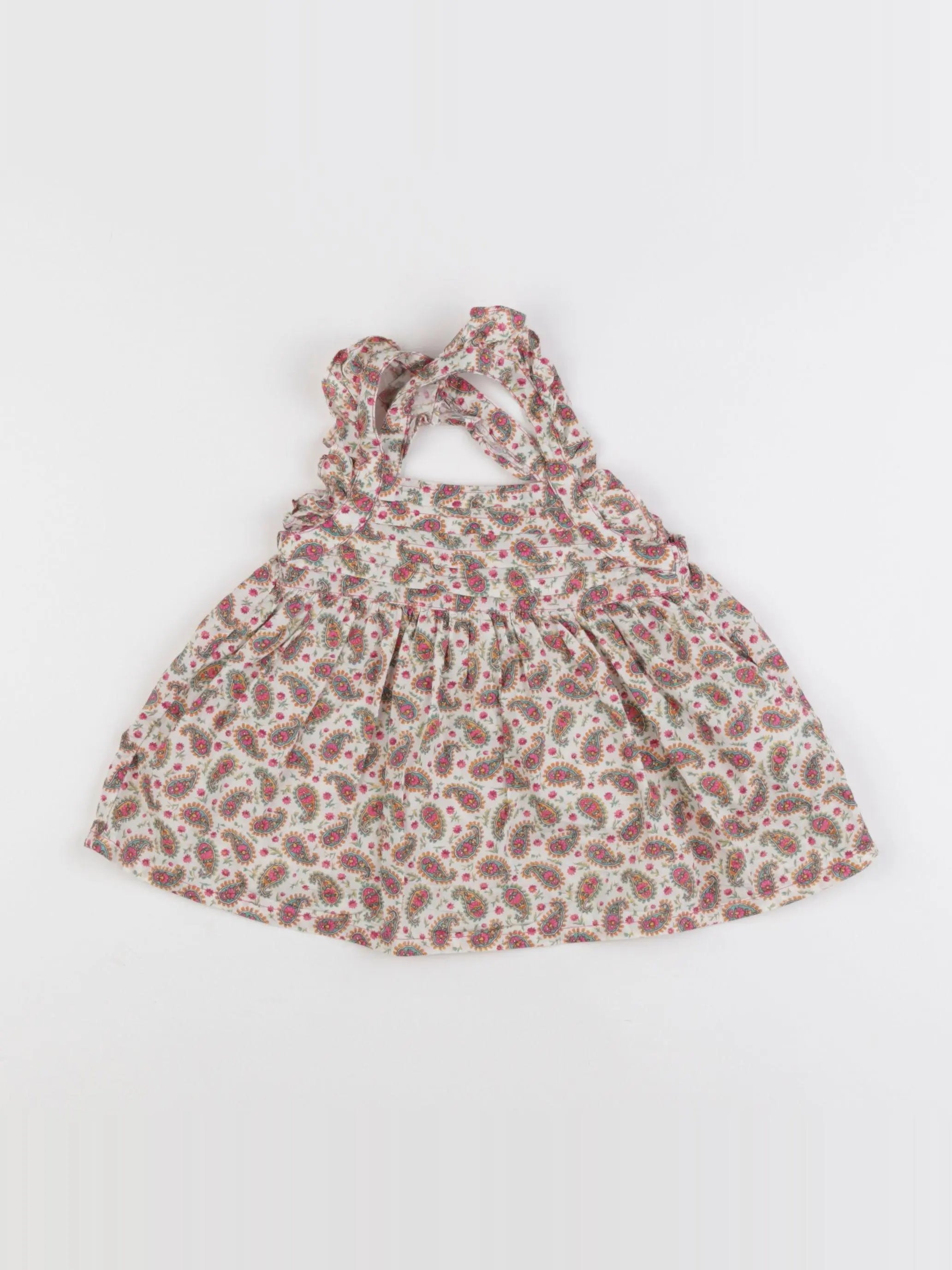 Monoprix - robe multicolore - 12/18 mois