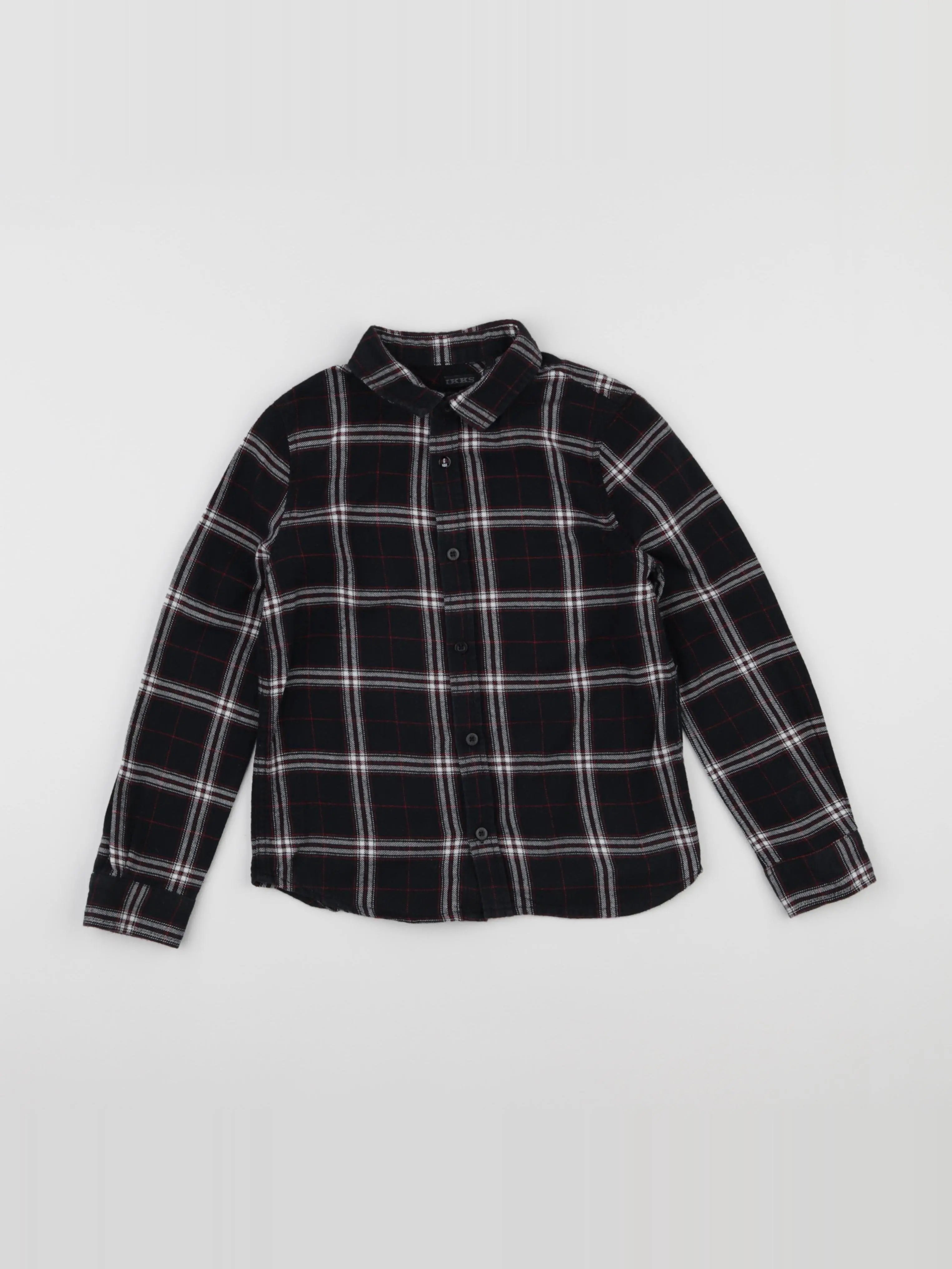 IKKS - chemise imprimé au dos noir - 6 ans