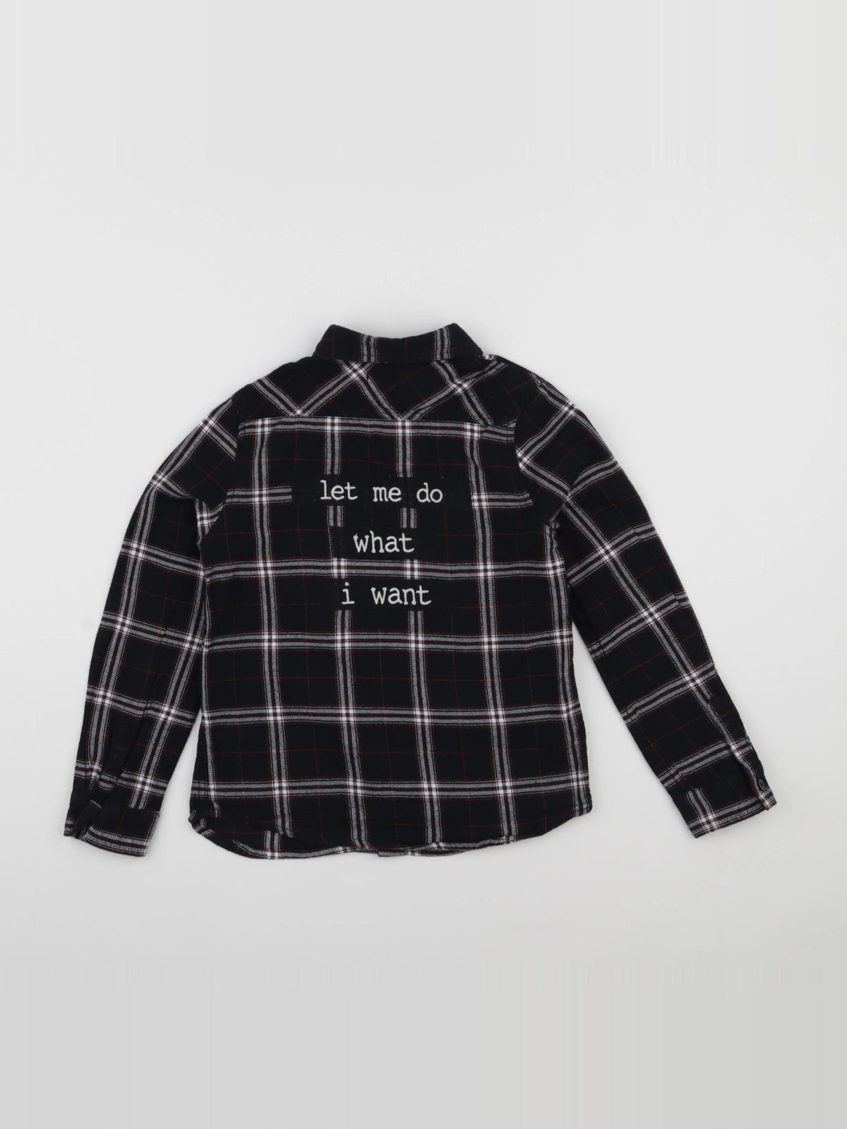 IKKS - chemise imprimé au dos noir - 6 ans