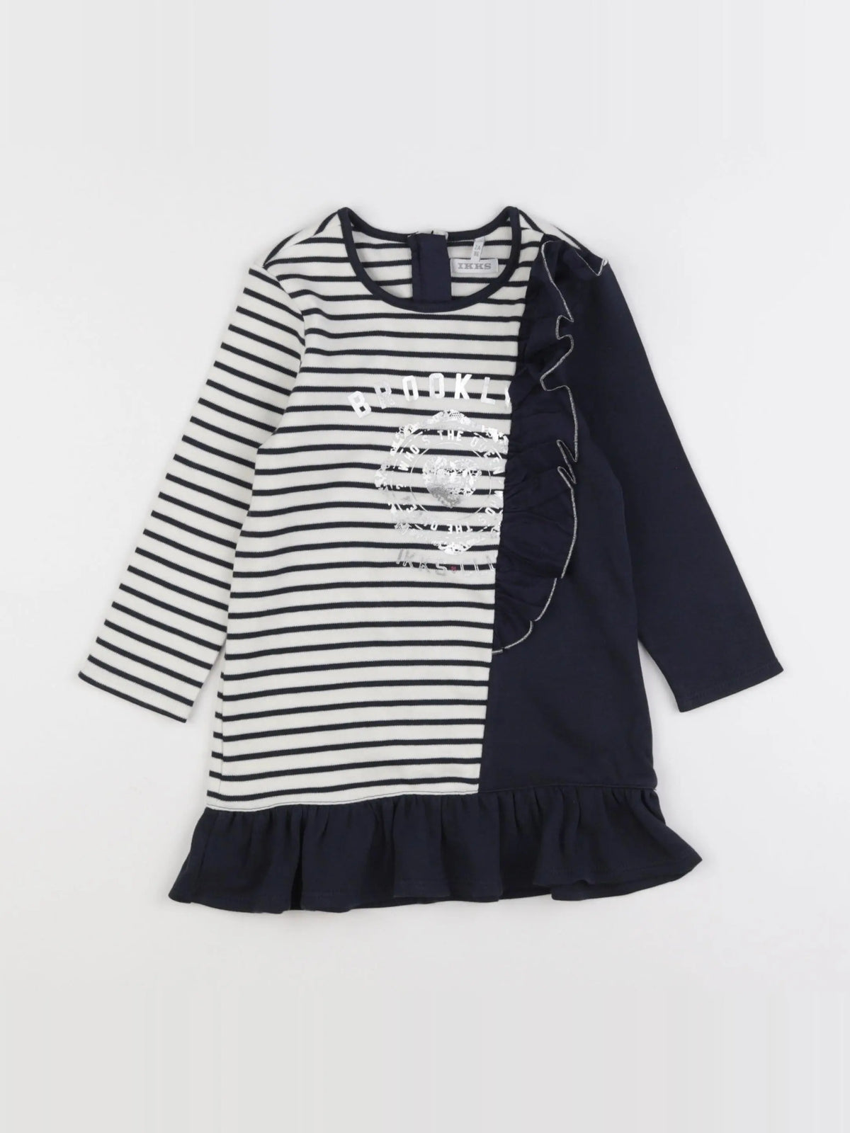IKKS - robe bleu - 2 ans