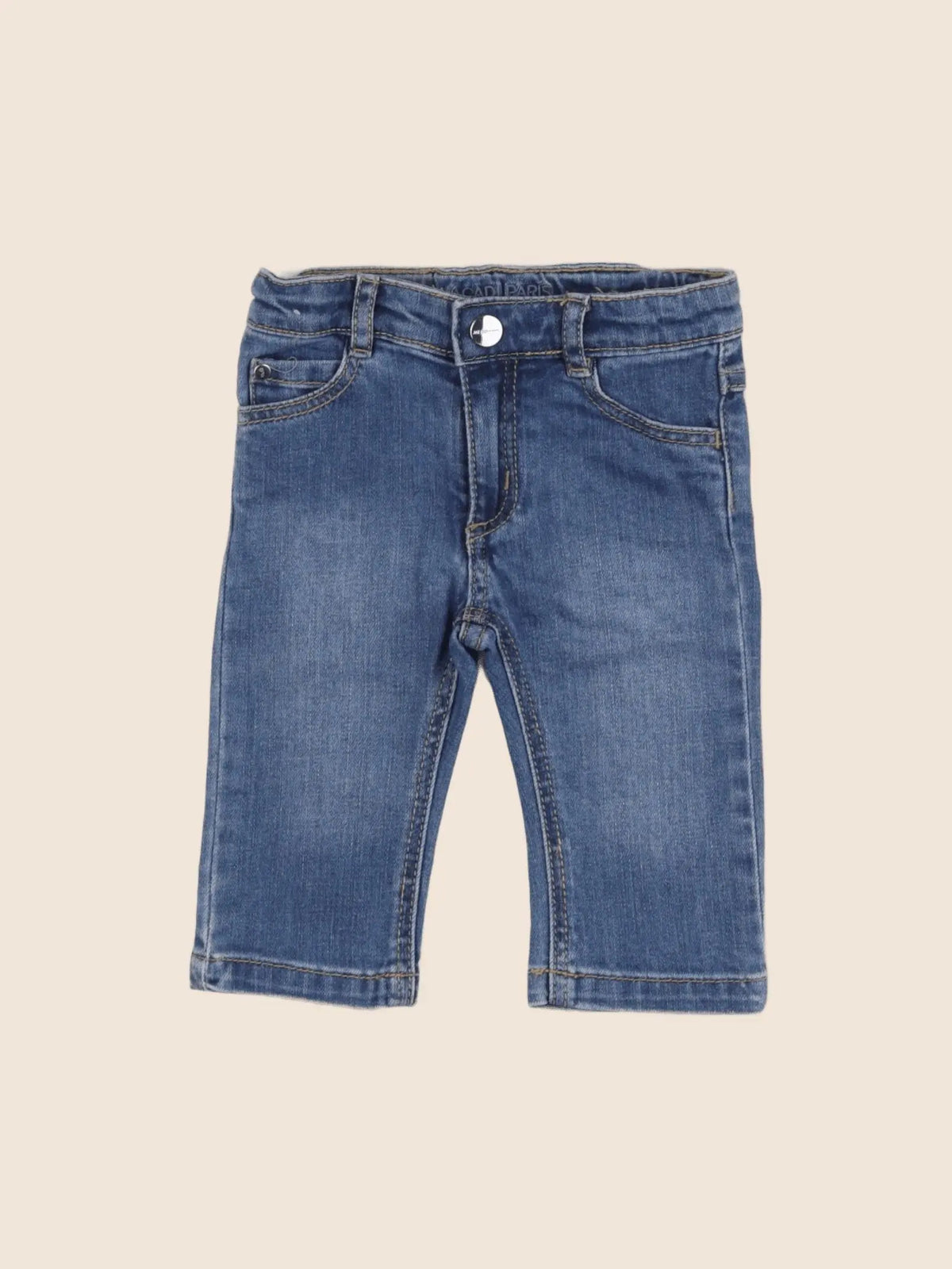 Jacadi - jean bleu - 6 mois