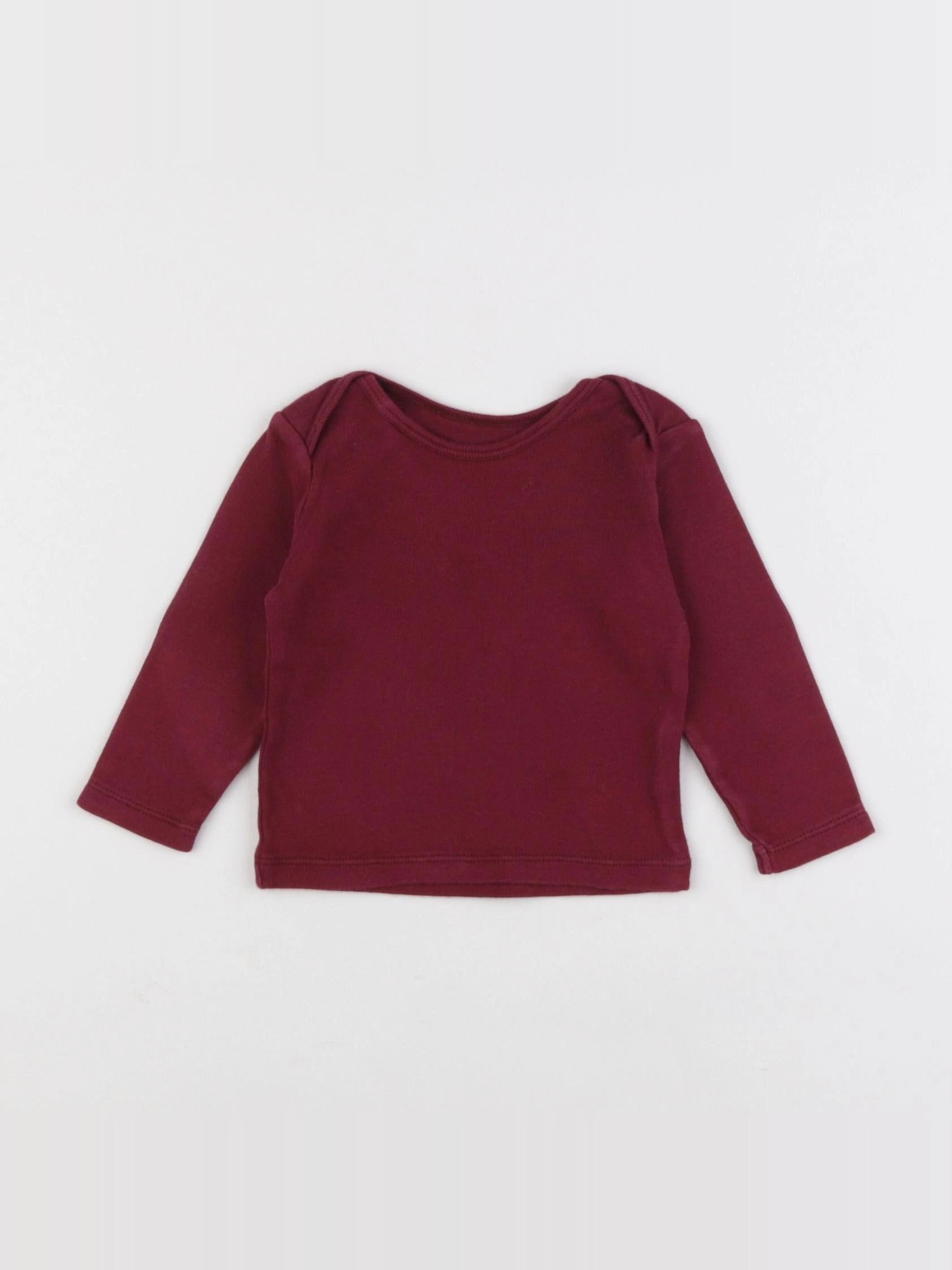 Bonton - maillot de corps rouge - 6 mois