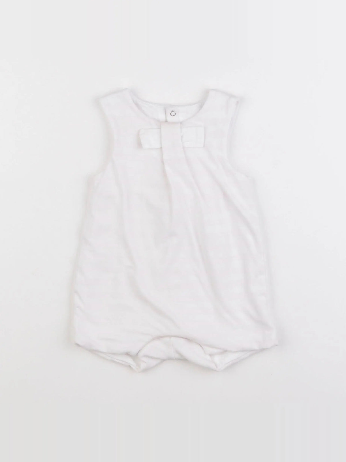 Jacadi - combinaison blanc, rose - 12 mois