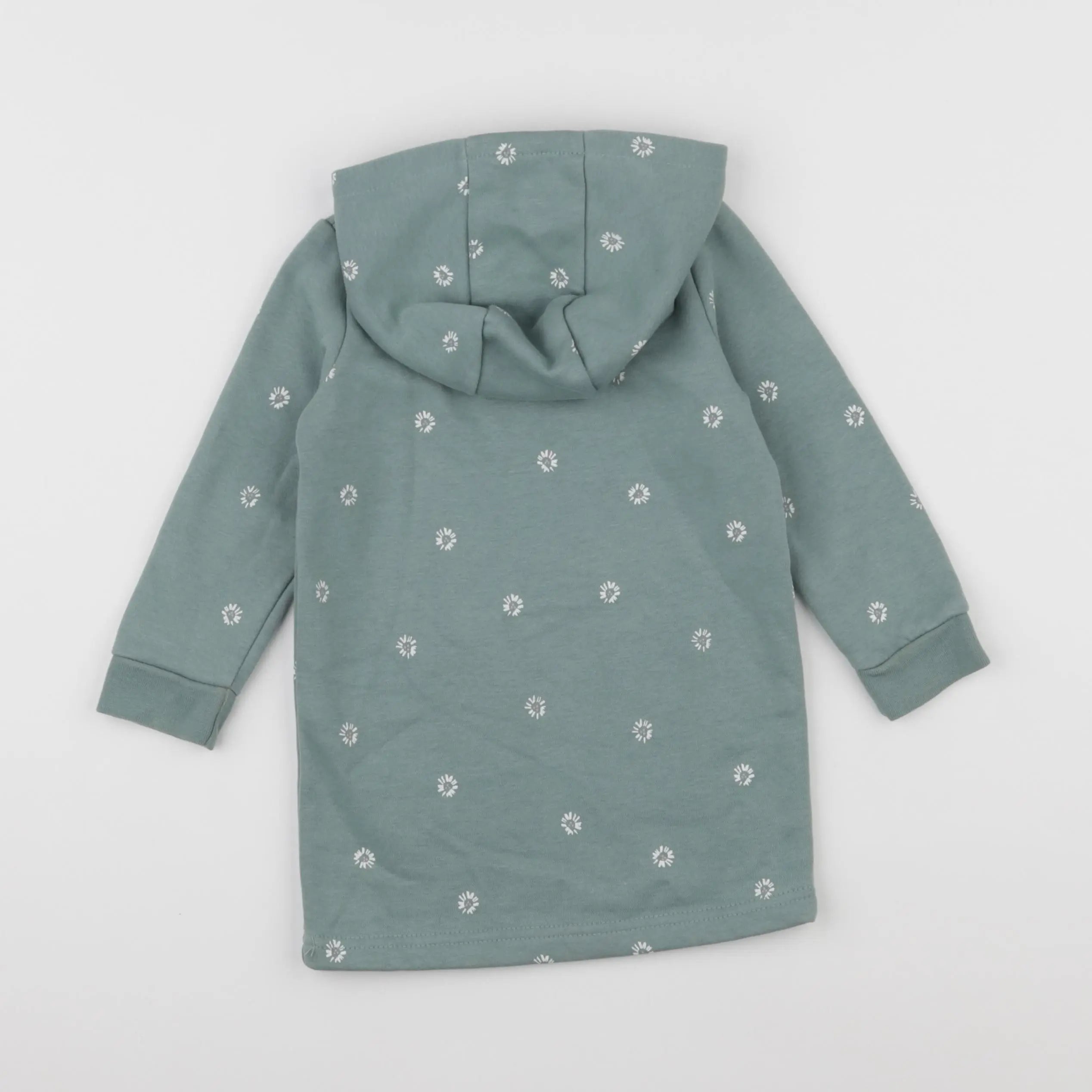 Vertbaudet - robe vert - 2 ans