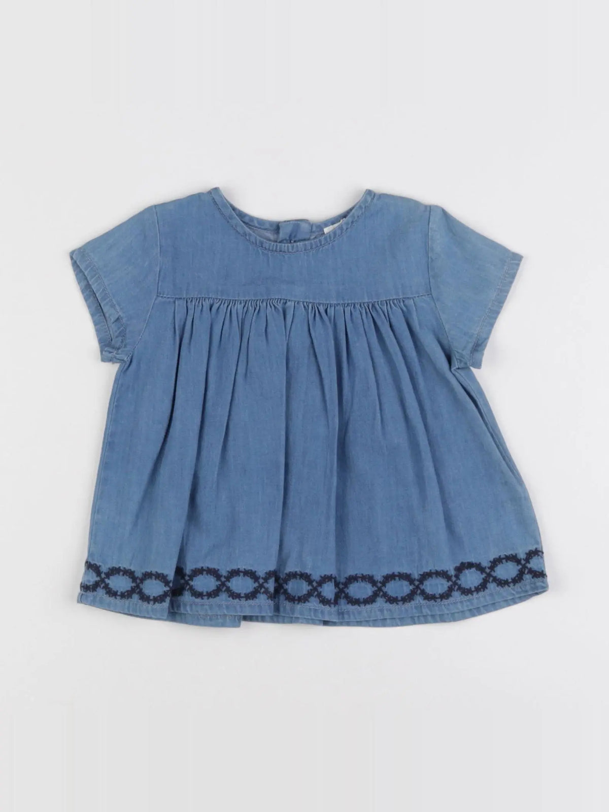 Boutchou - robe bleu - 6 mois