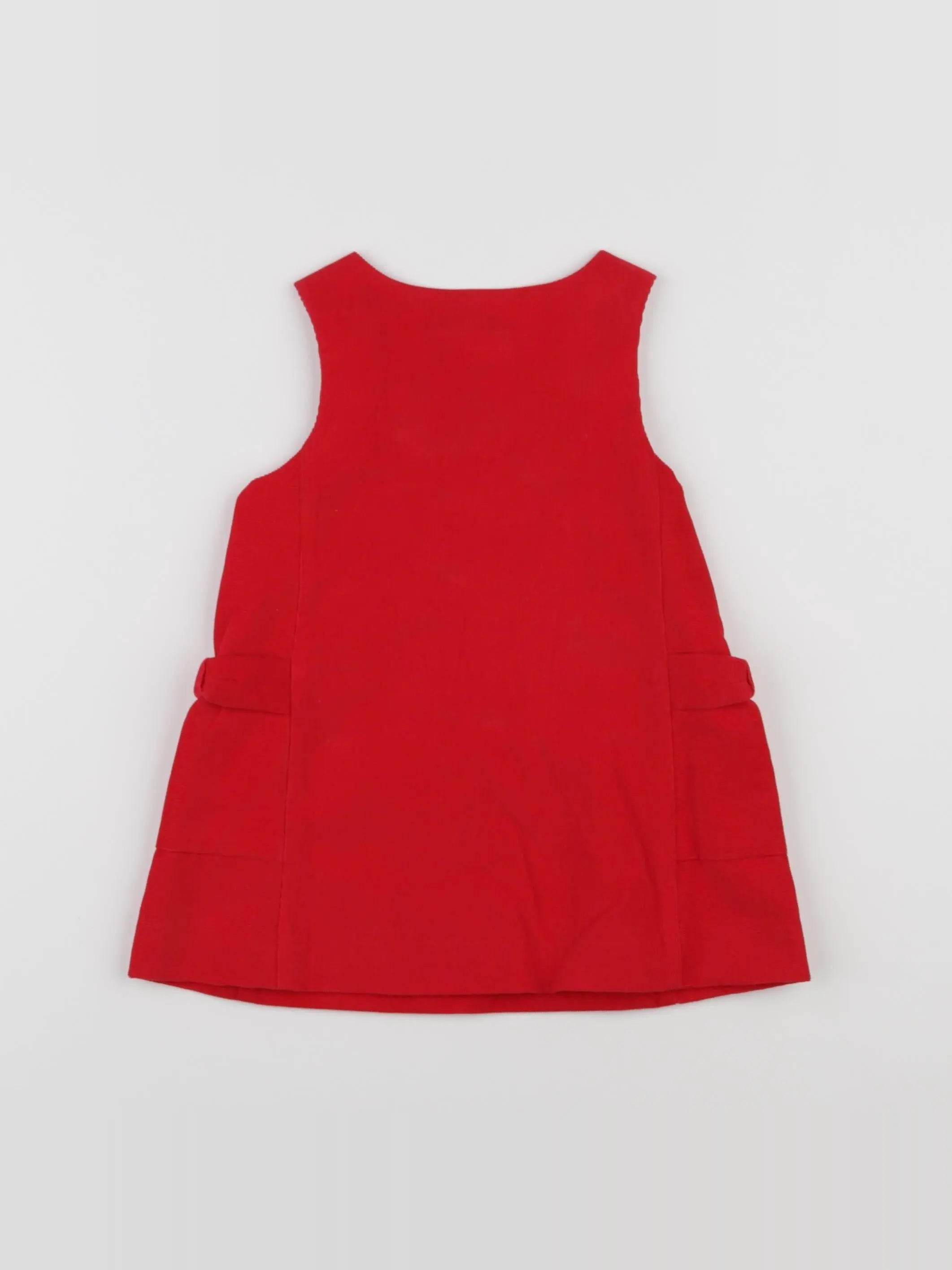 Jacadi - robe rouge - 12 mois