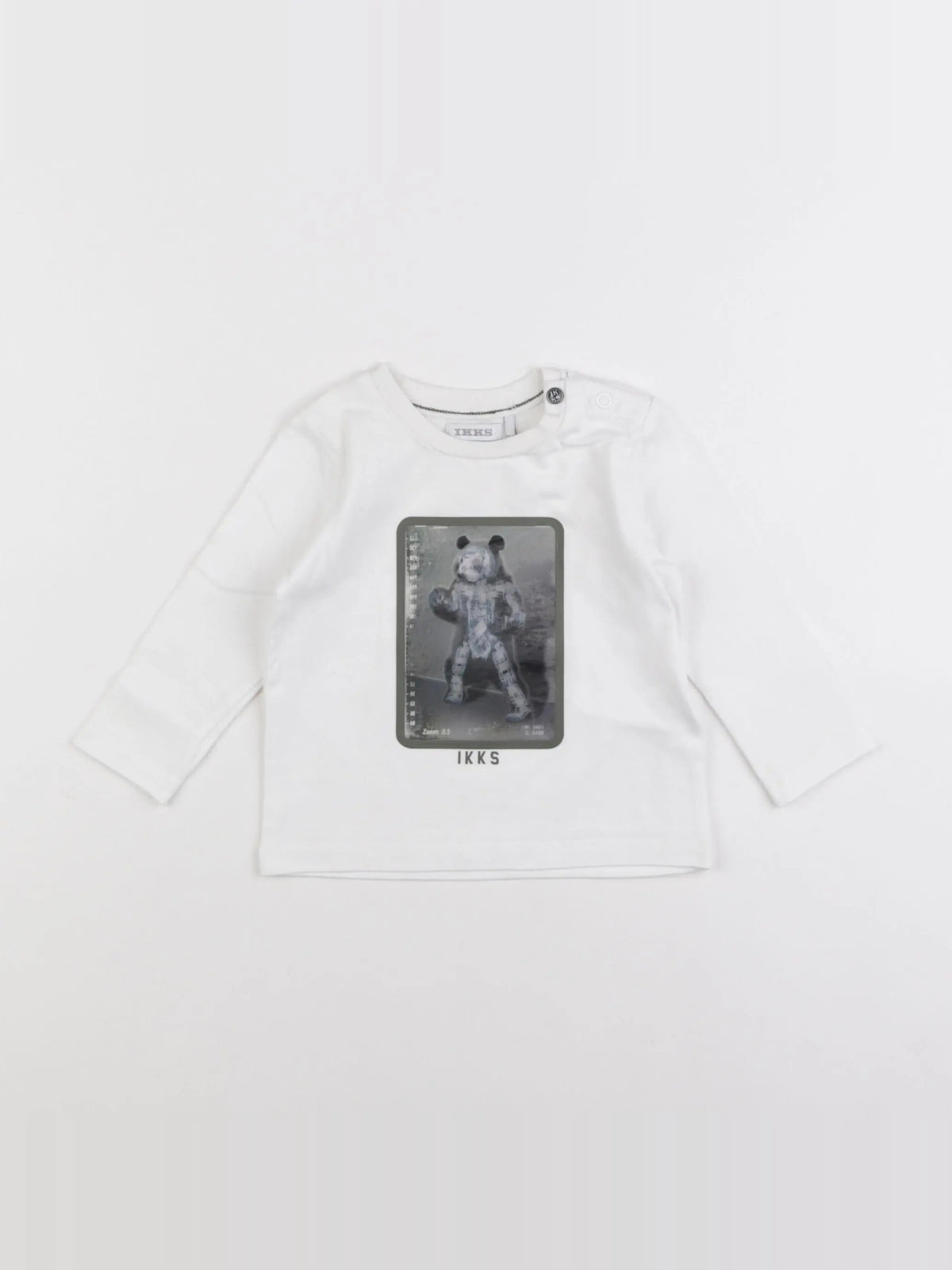 IKKS - tee-shirt blanc - 6 mois