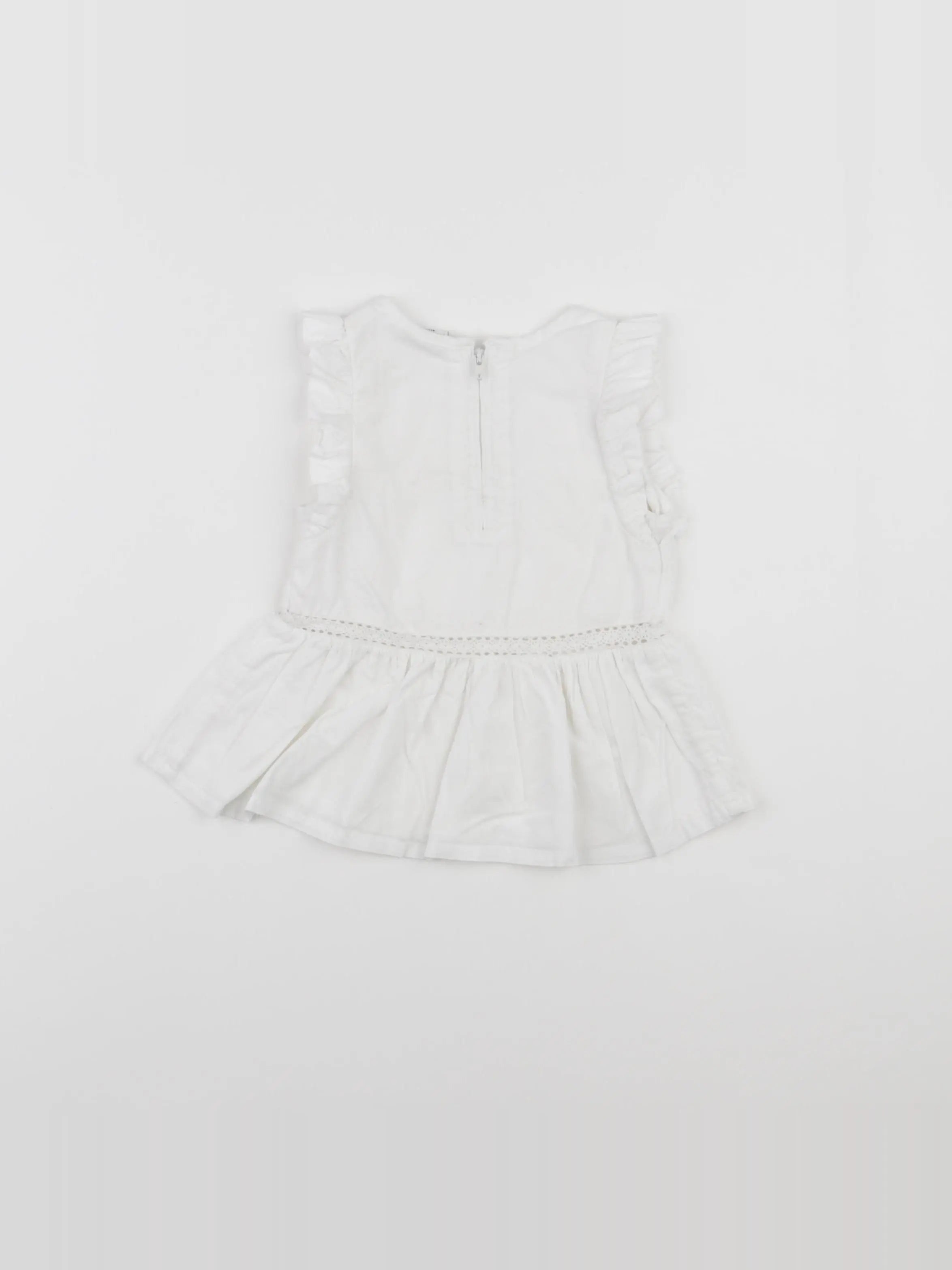 Tape à l'oeil - robe blanc - 3 mois