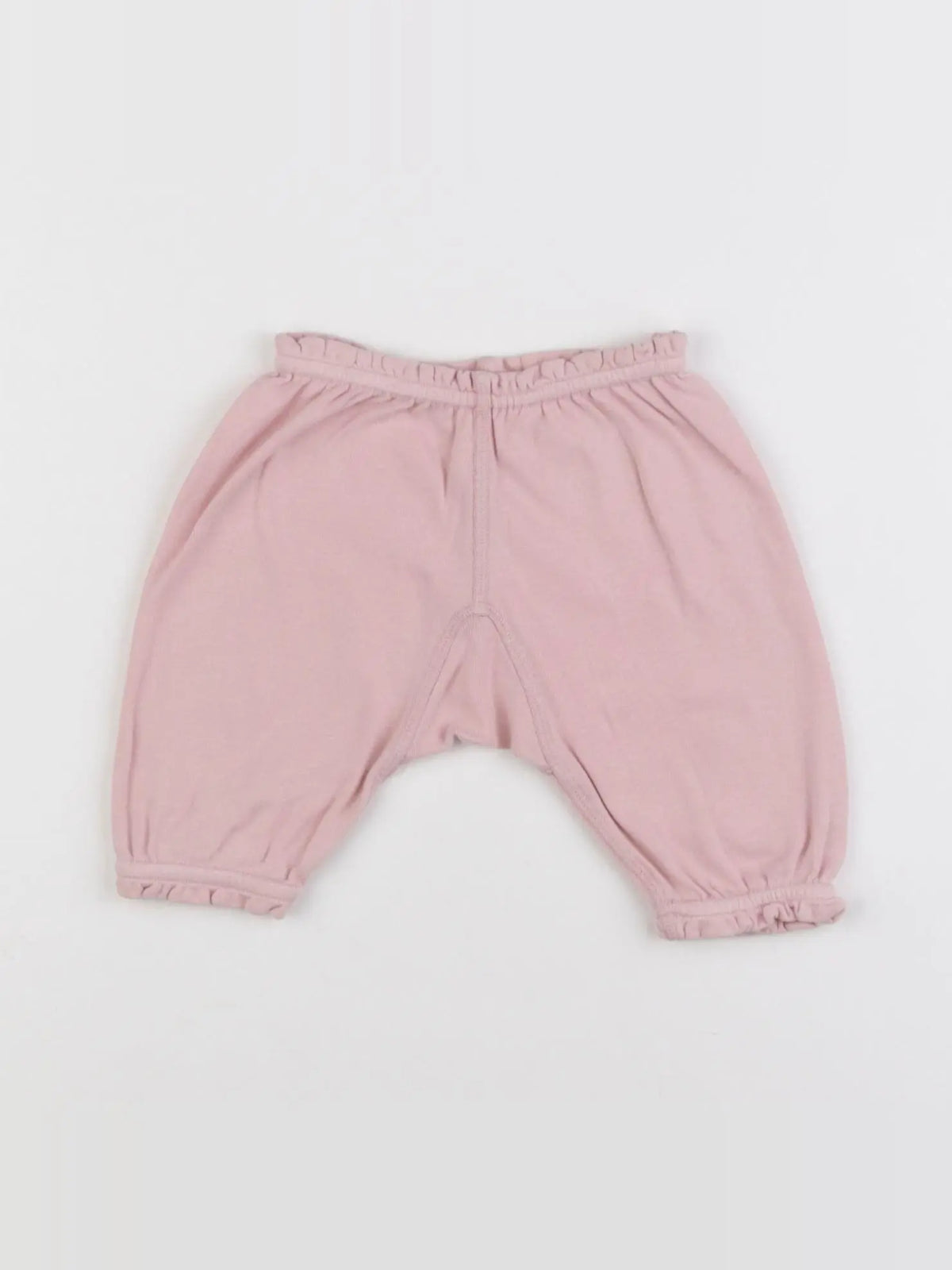 Bonton - sarouel rose - 3/6 mois