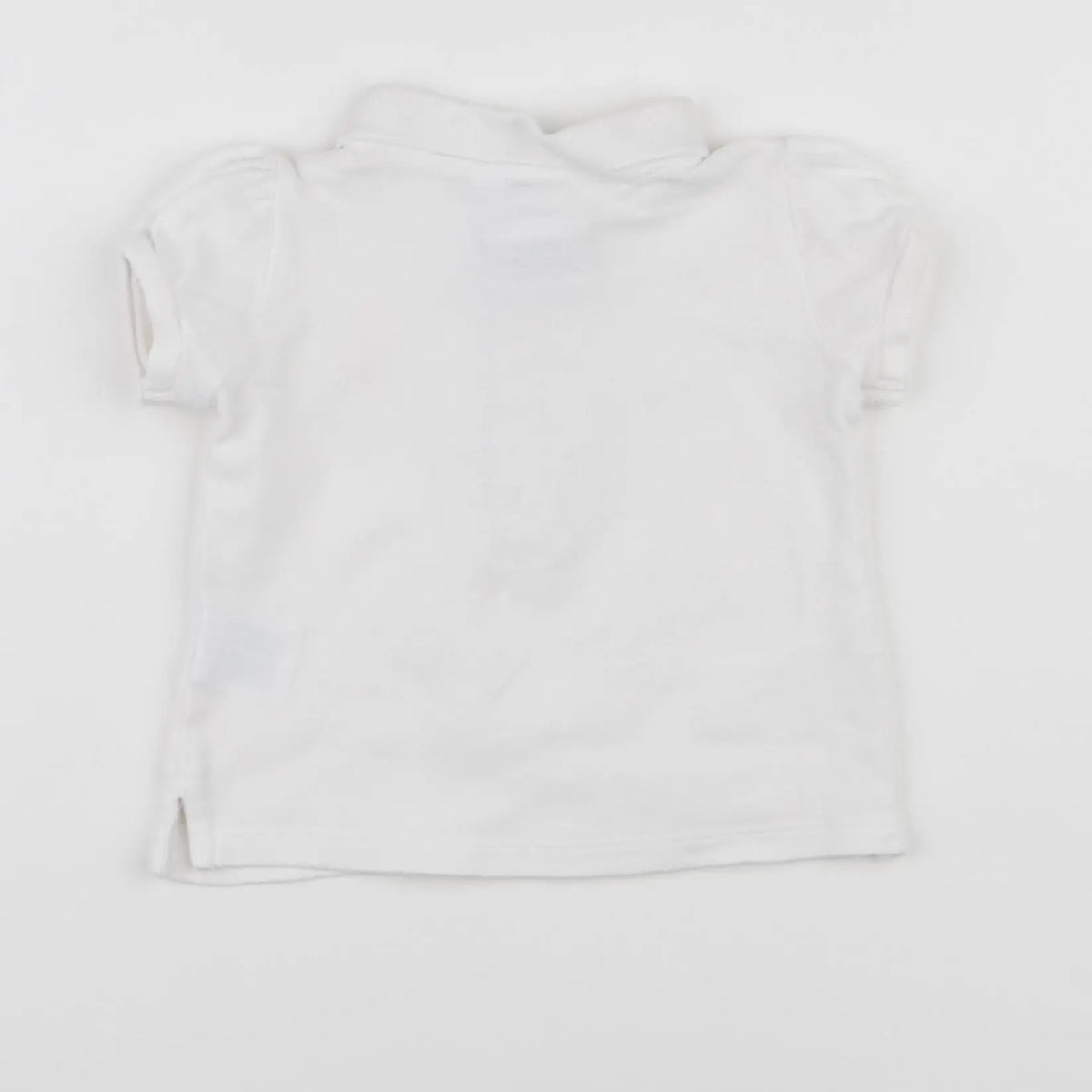 Ralph Lauren - polo blanc - 6 mois