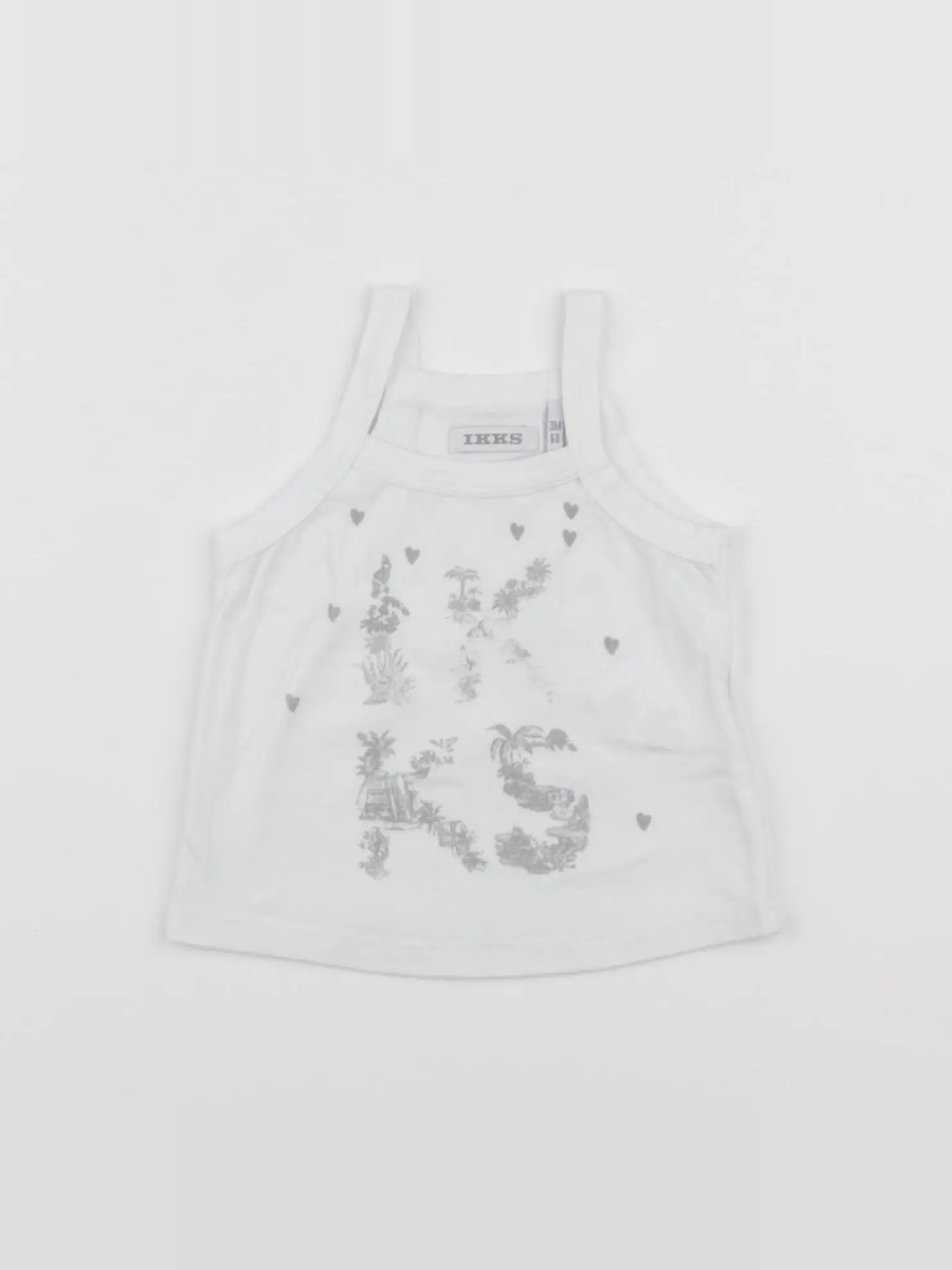 IKKS - débardeur blanc - 3 mois