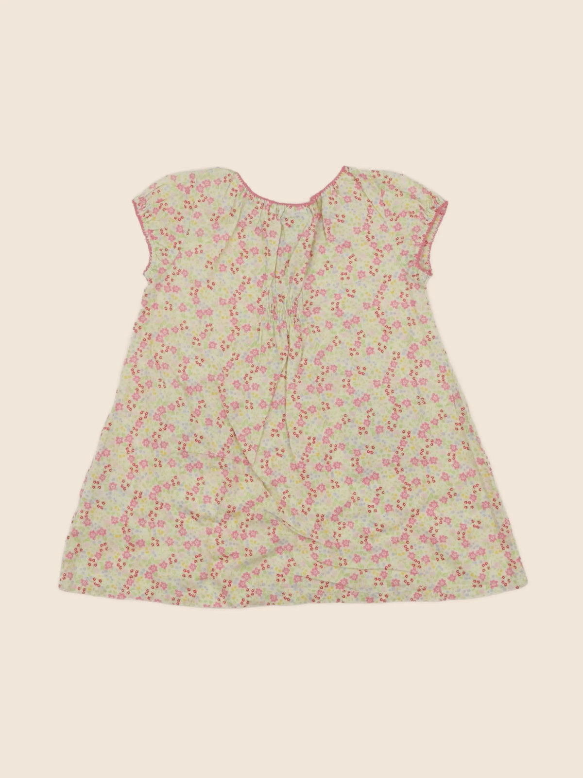 Petit Bateau - robe multicolore - 12 mois