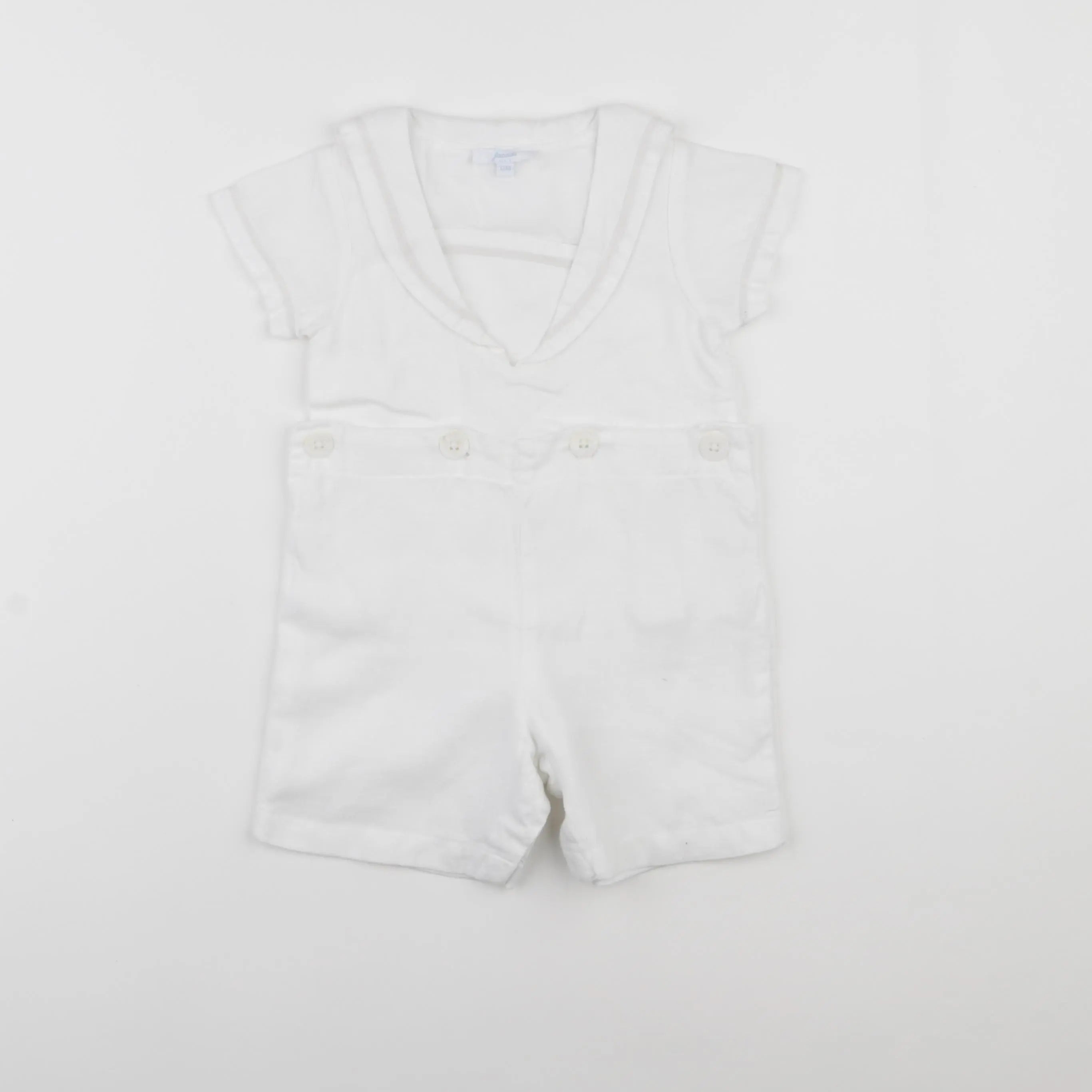 Jacadi - combinaison blanc - 12 mois
