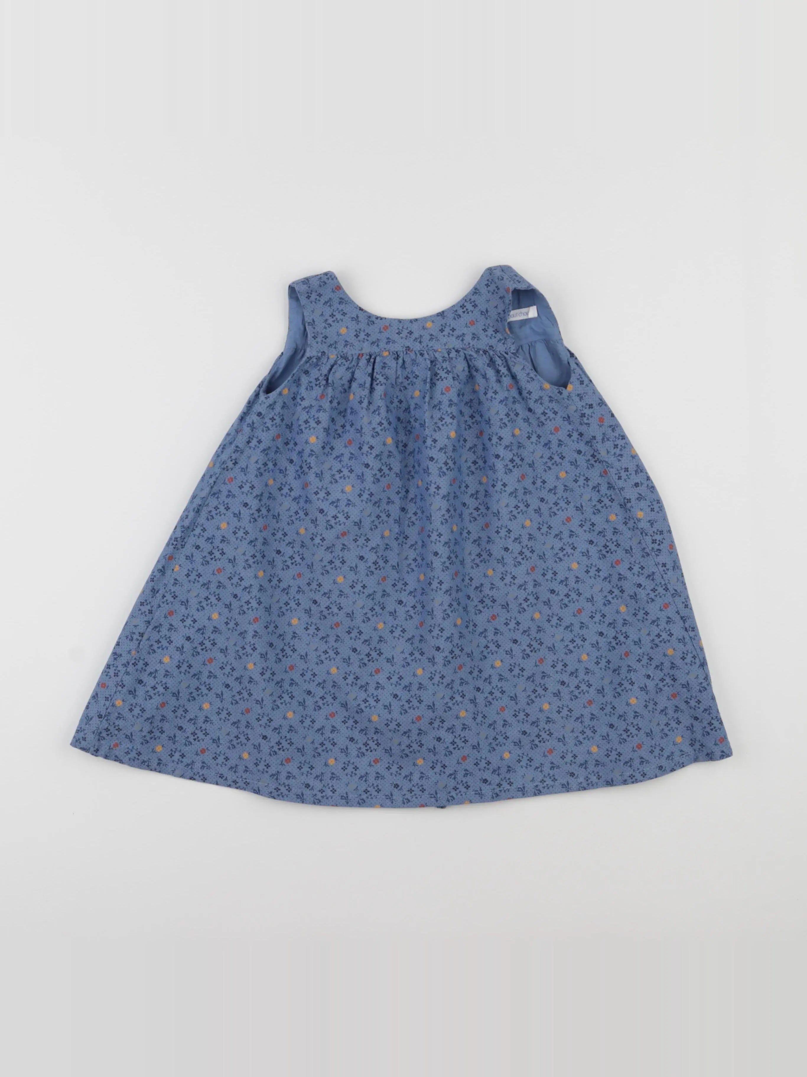 Boutchou - robe bleu - 12 mois