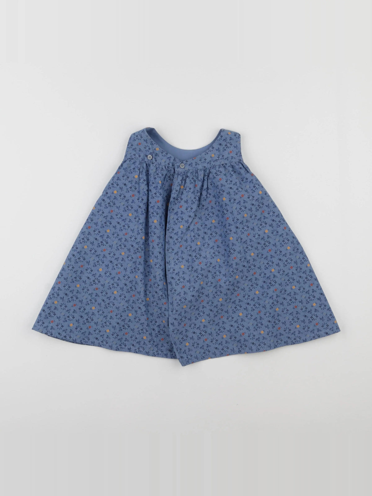 Boutchou - robe bleu - 12 mois