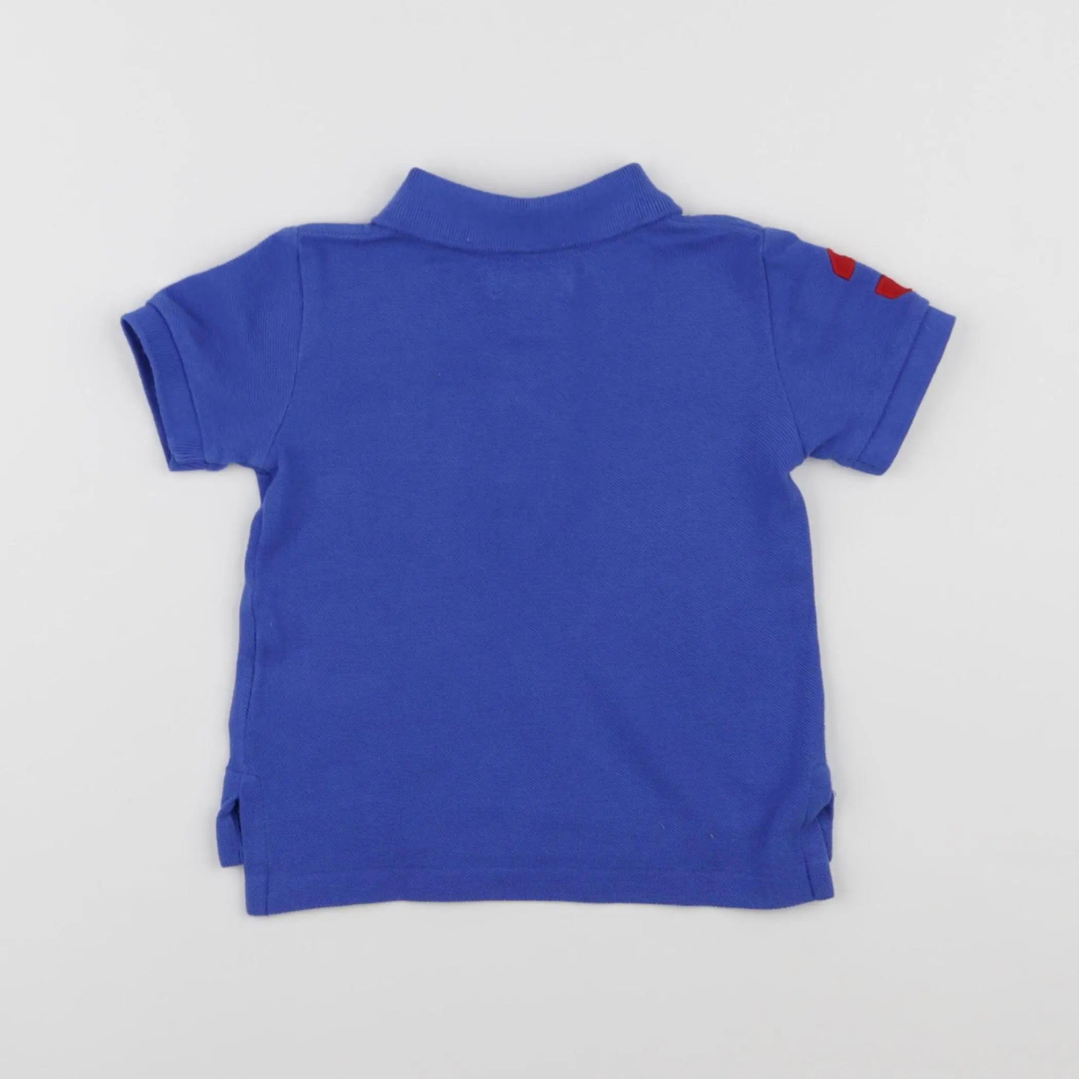 Ralph Lauren - polo bleu - 9 mois