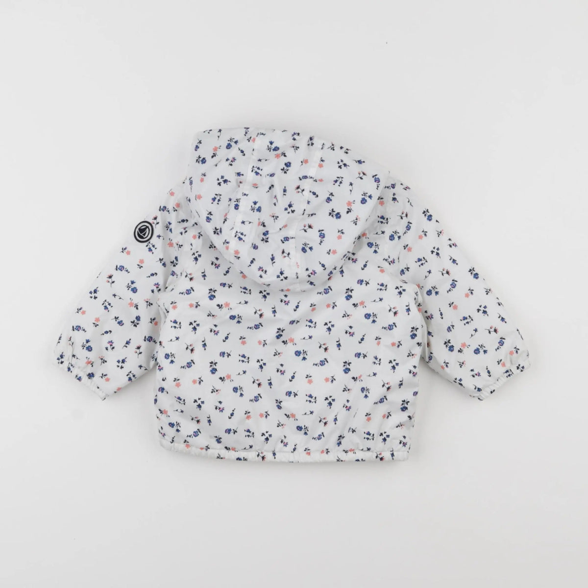 Petit Bateau - imperméable blanc - 12 mois