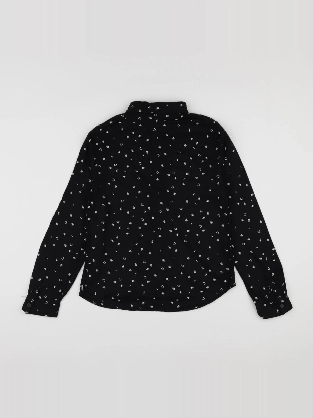 IKKS - chemise noir - 10 ans