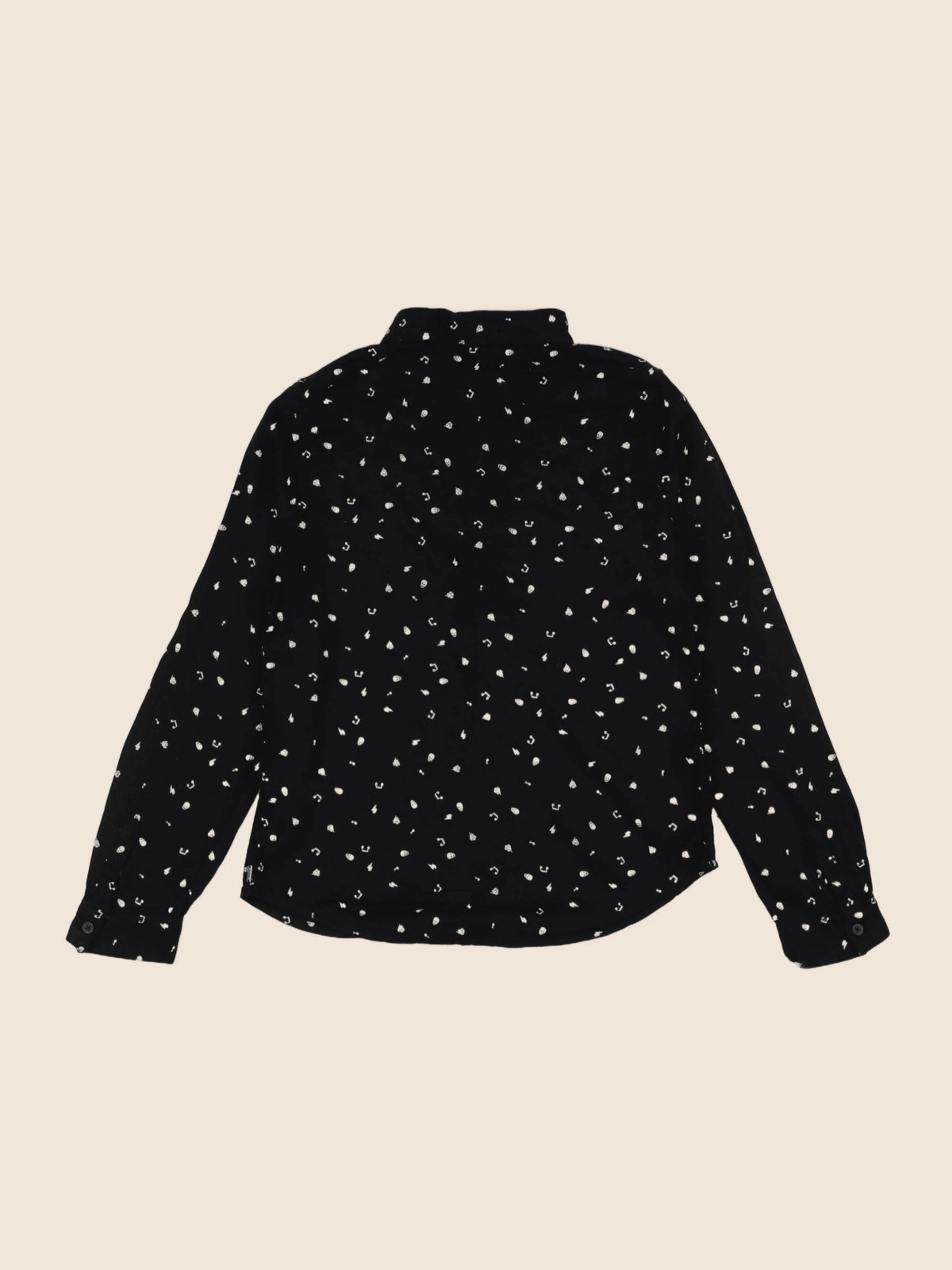 IKKS - chemise noir - 10 ans