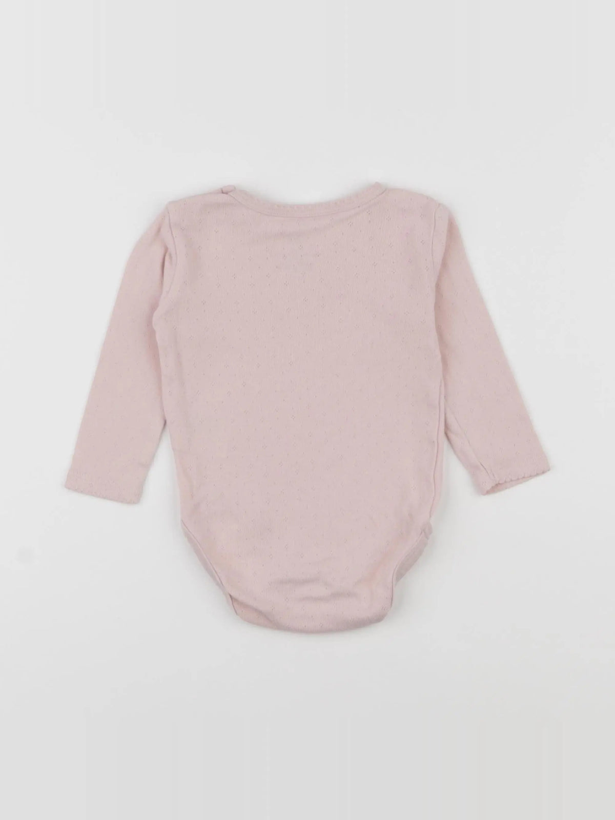 H&M - body rose - 3/6 mois