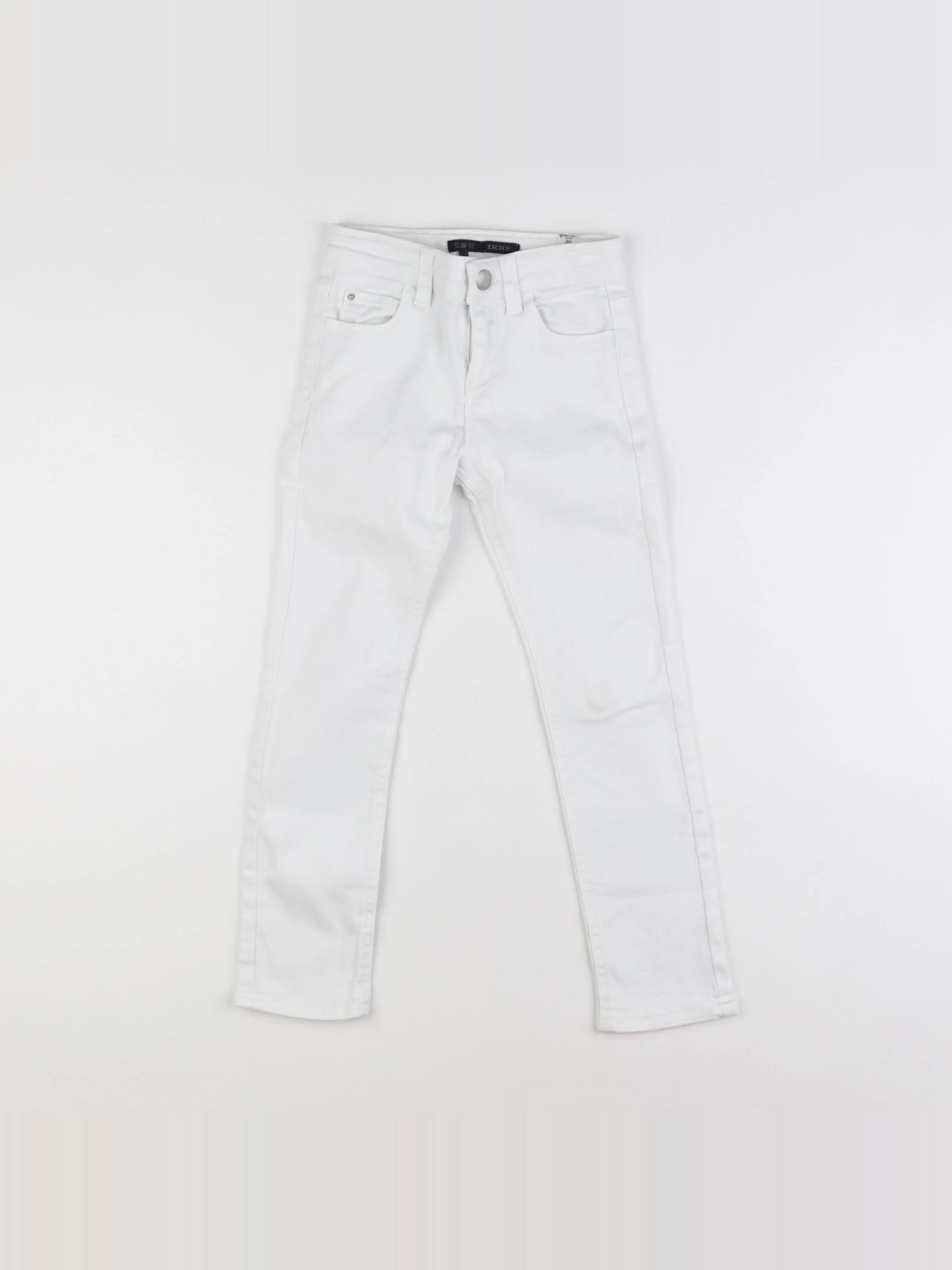 IKKS - pantalon blanc - 6 ans