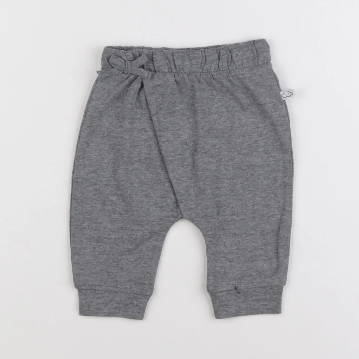 Vertbaudet - sarouel gris - 3 mois