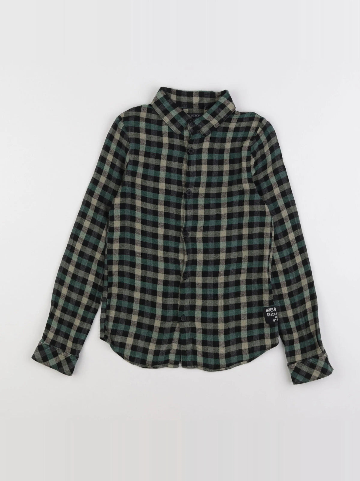 IKKS - chemise vert - 8 ans