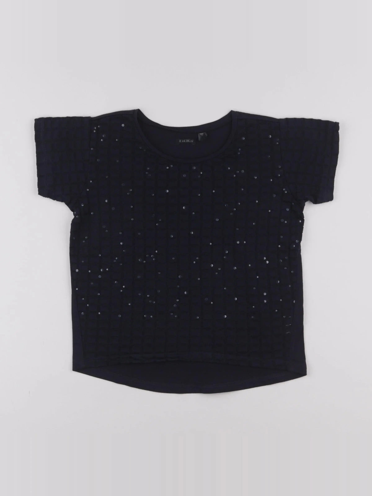 IKKS - tee-shirt bleu - 8 ans