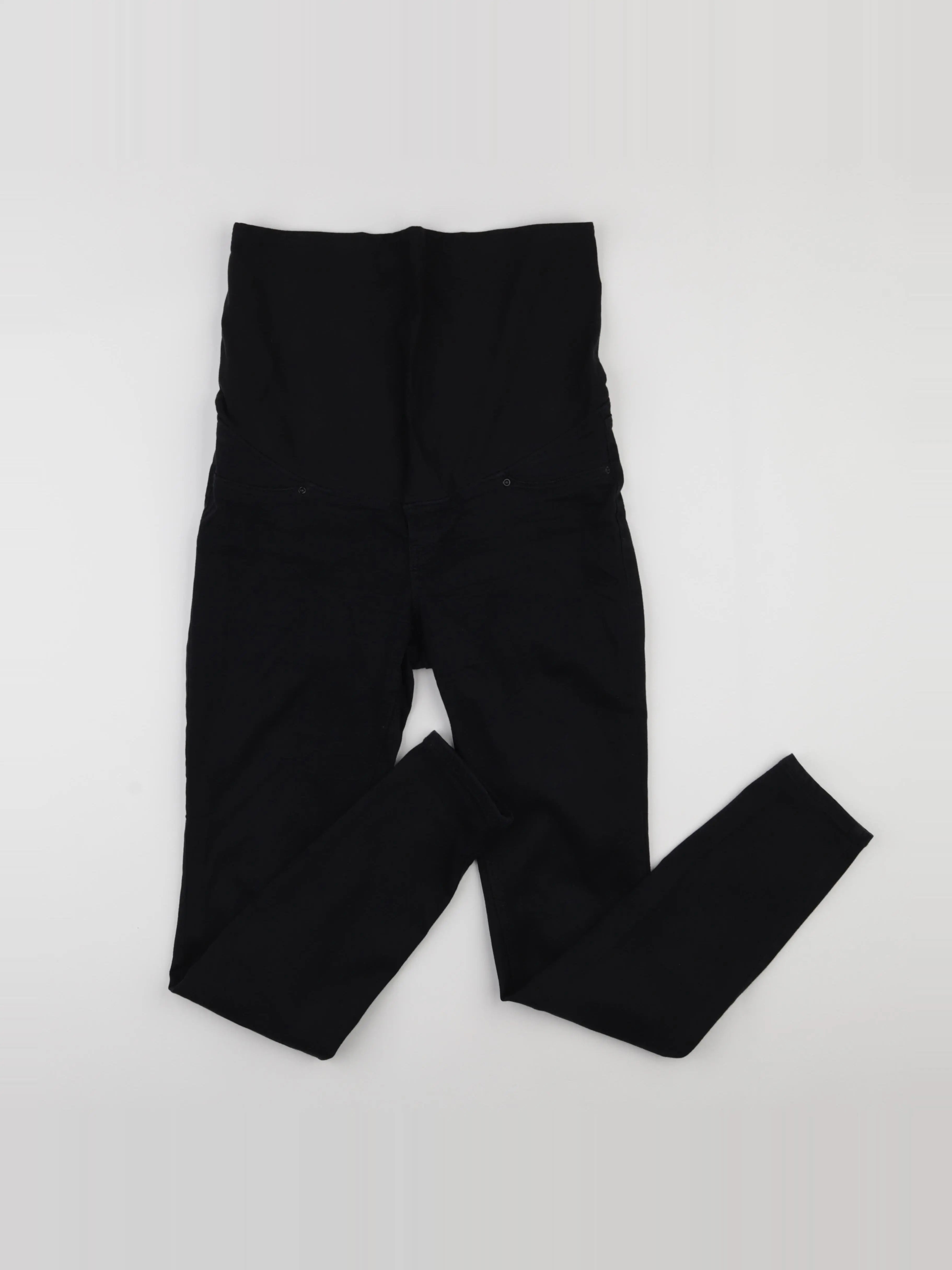 H&M - pantalon grossesse noir - s