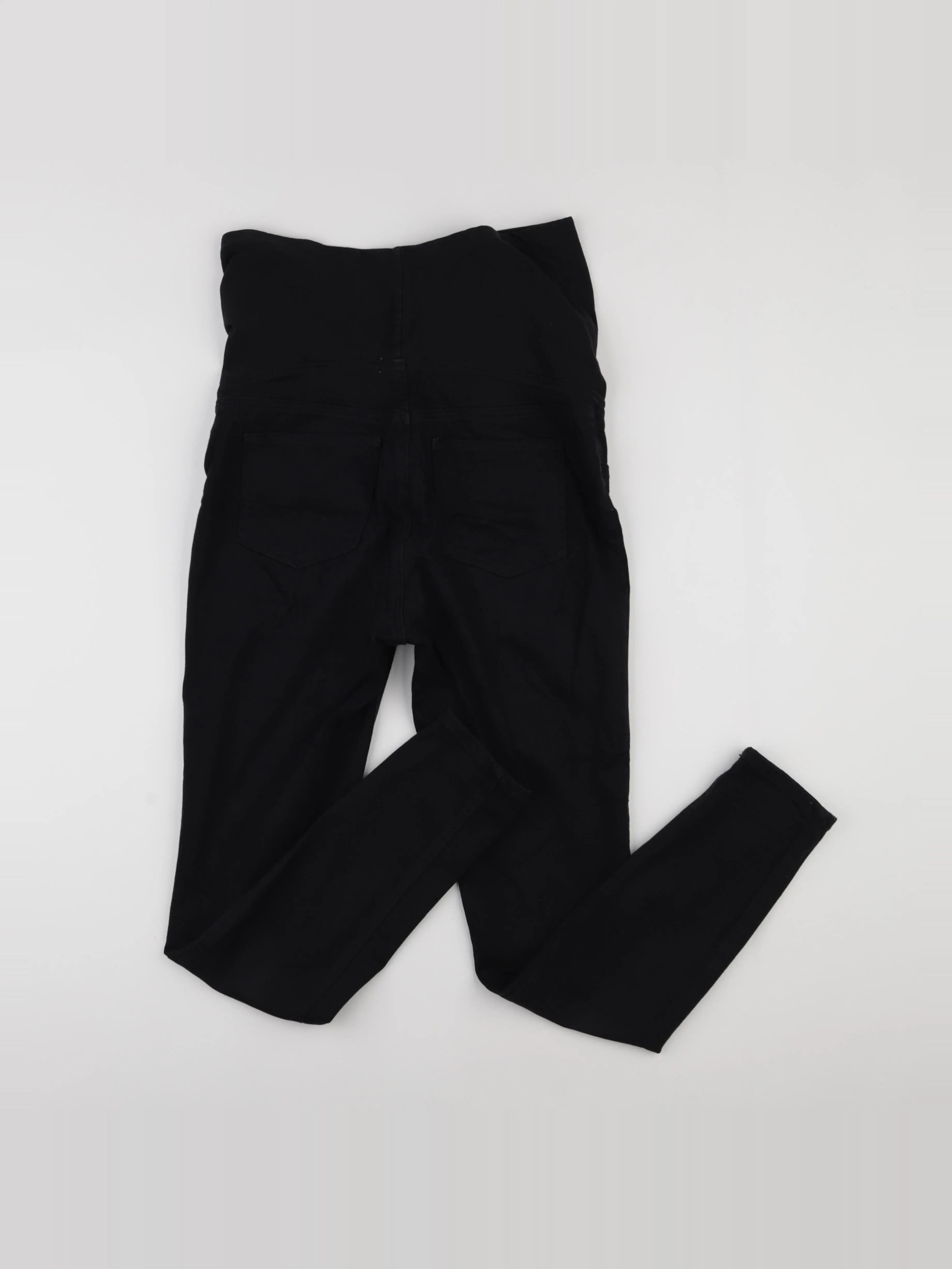 H&M - pantalon grossesse noir - s