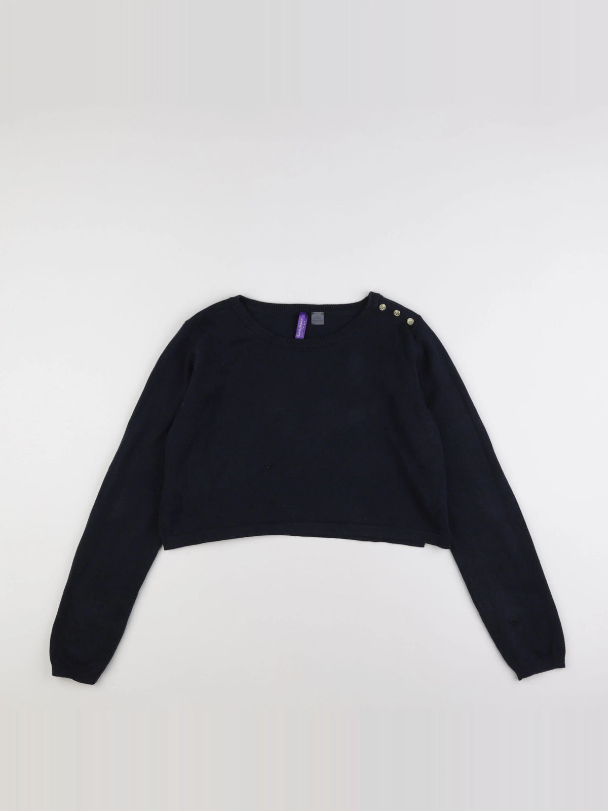 Seraphine - pull court grossesse bleu - 42