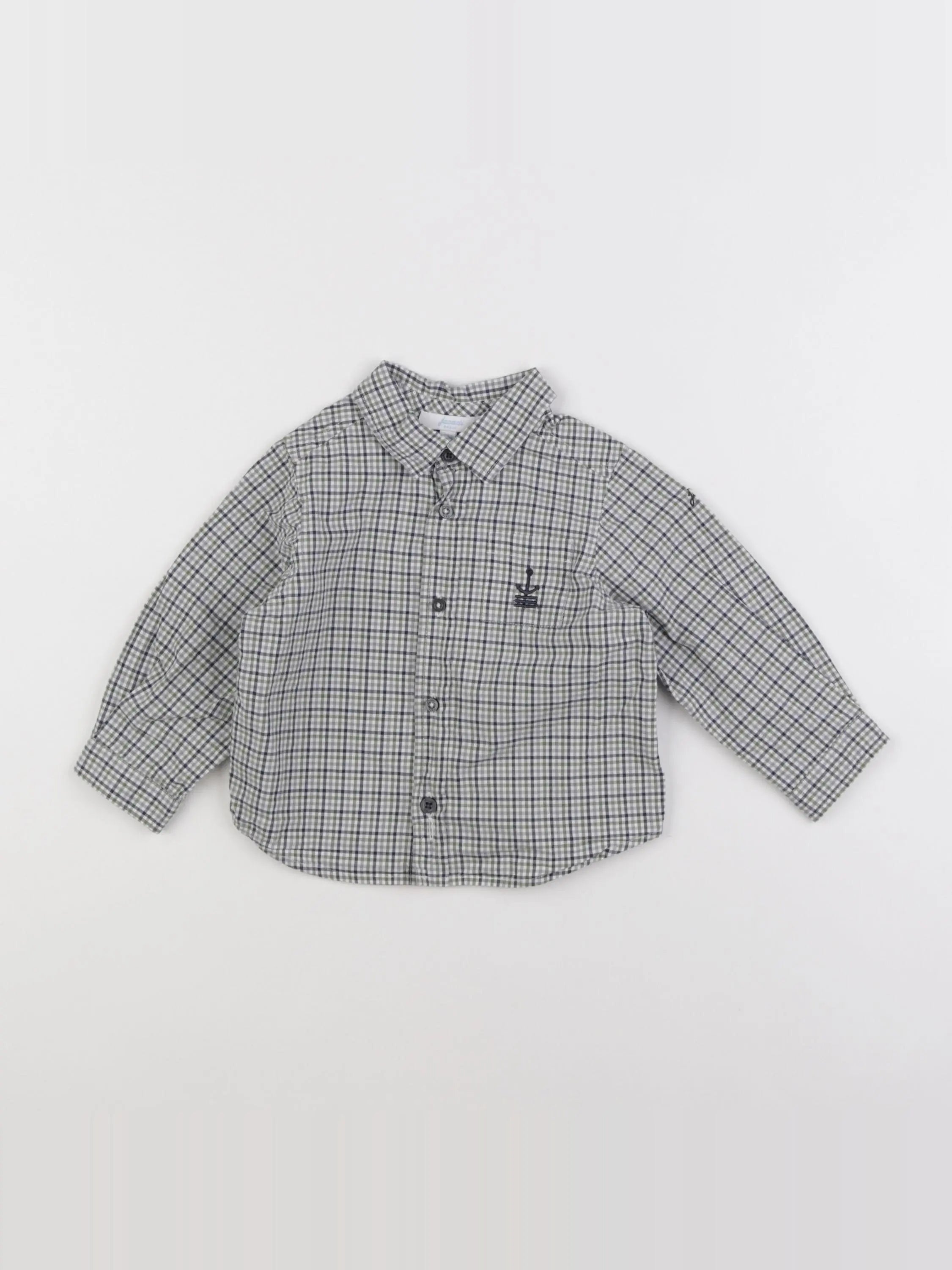 Jacadi - chemise multicolore - 12 mois