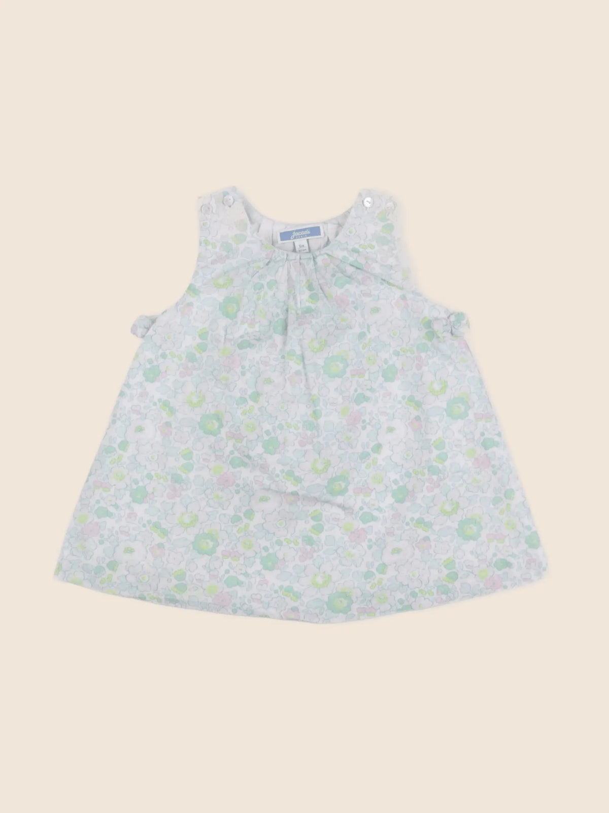 Jacadi - robe liberty multicolore - 6 mois