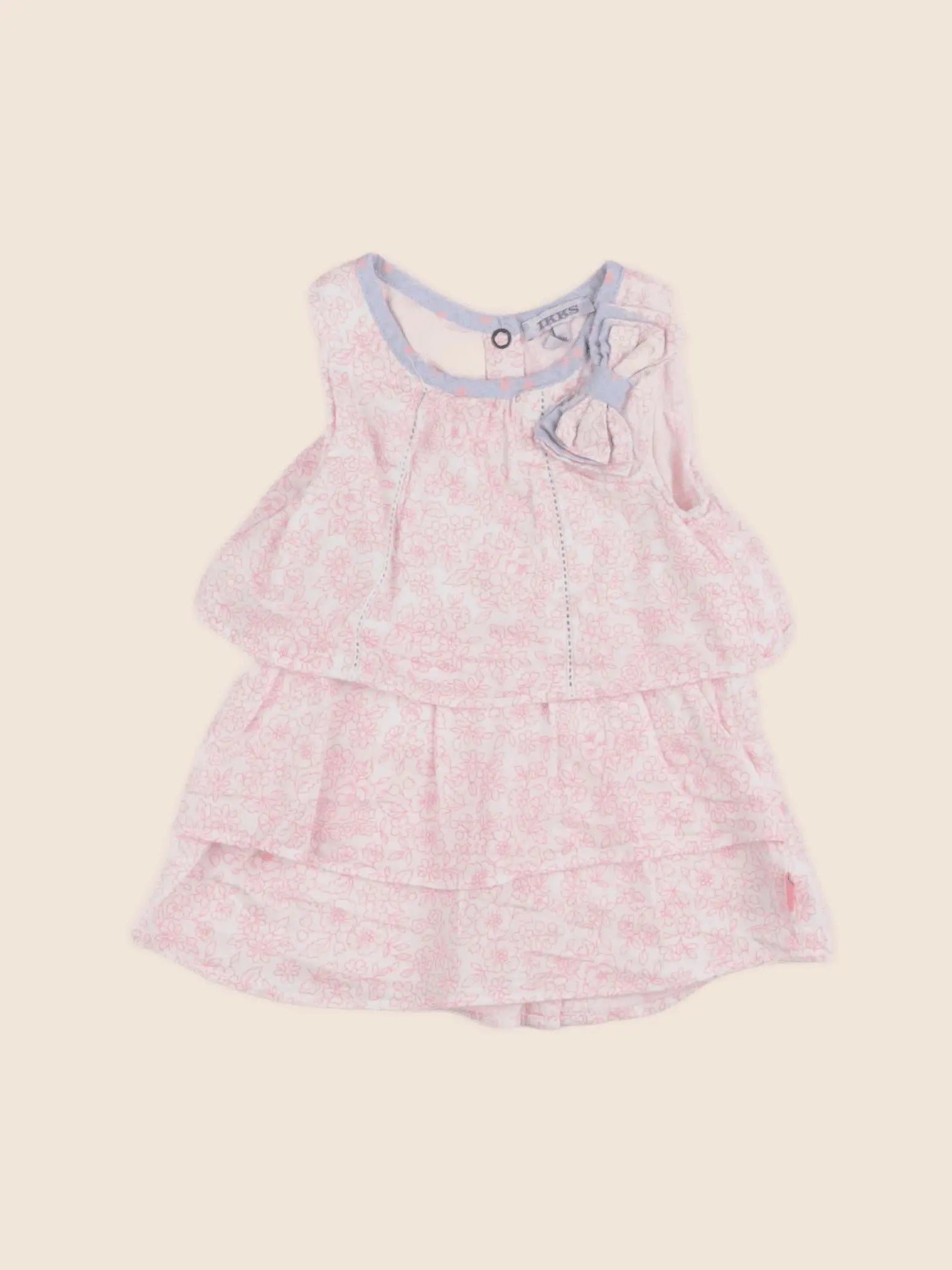 IKKS - robe rose - 3 mois