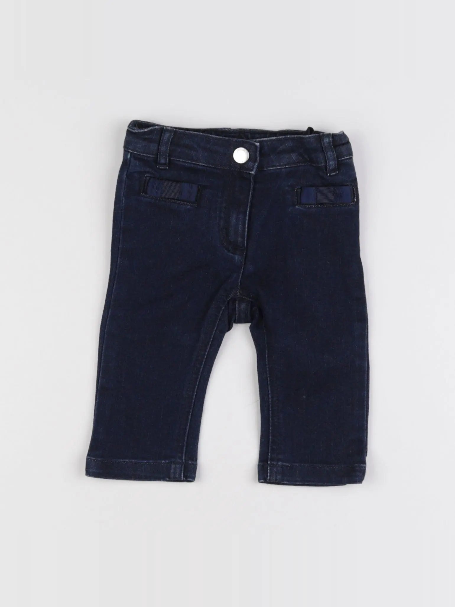 Jacadi - jean bleu - 6 mois