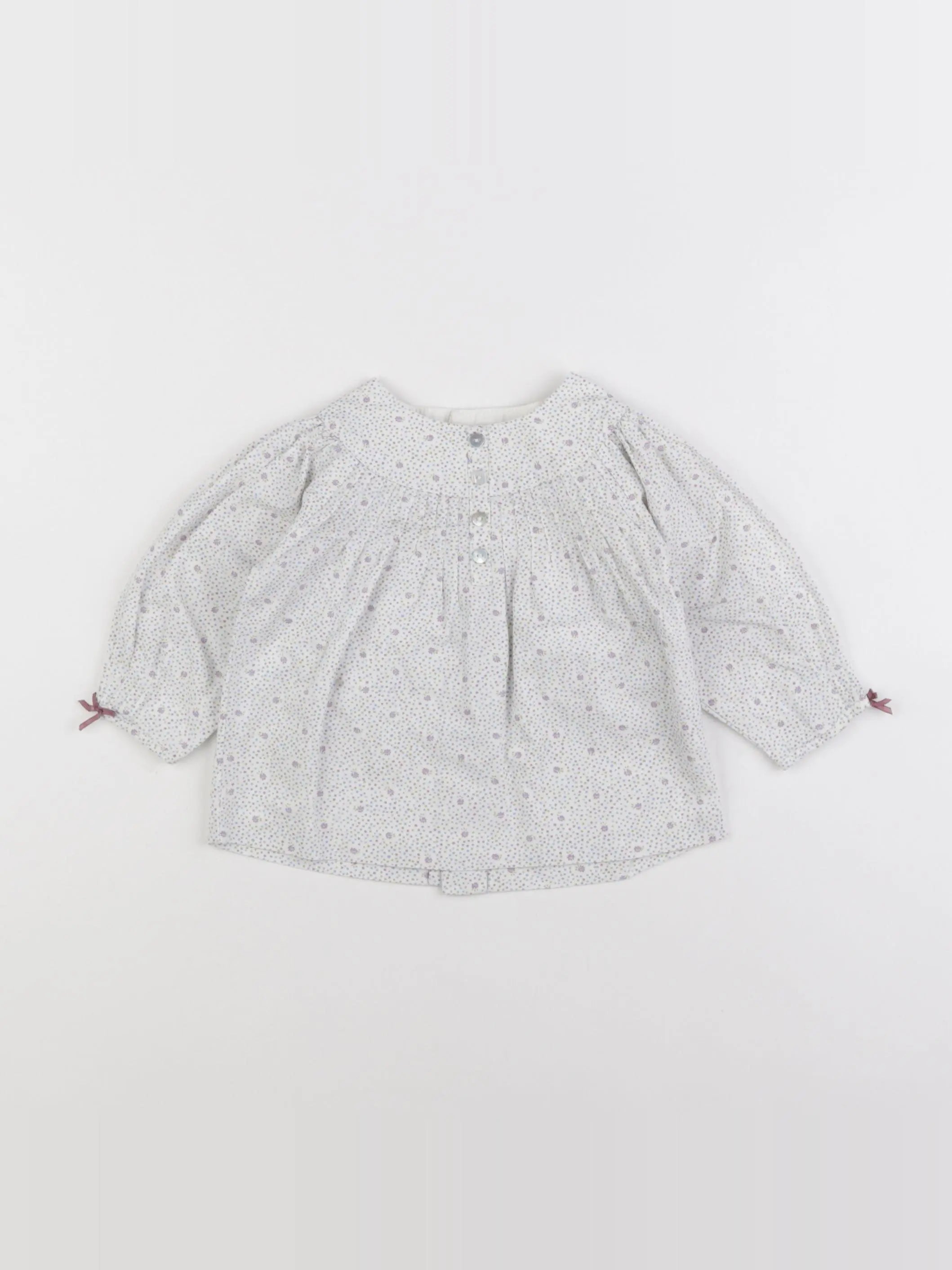Jacadi - blouse blanc - 6 mois