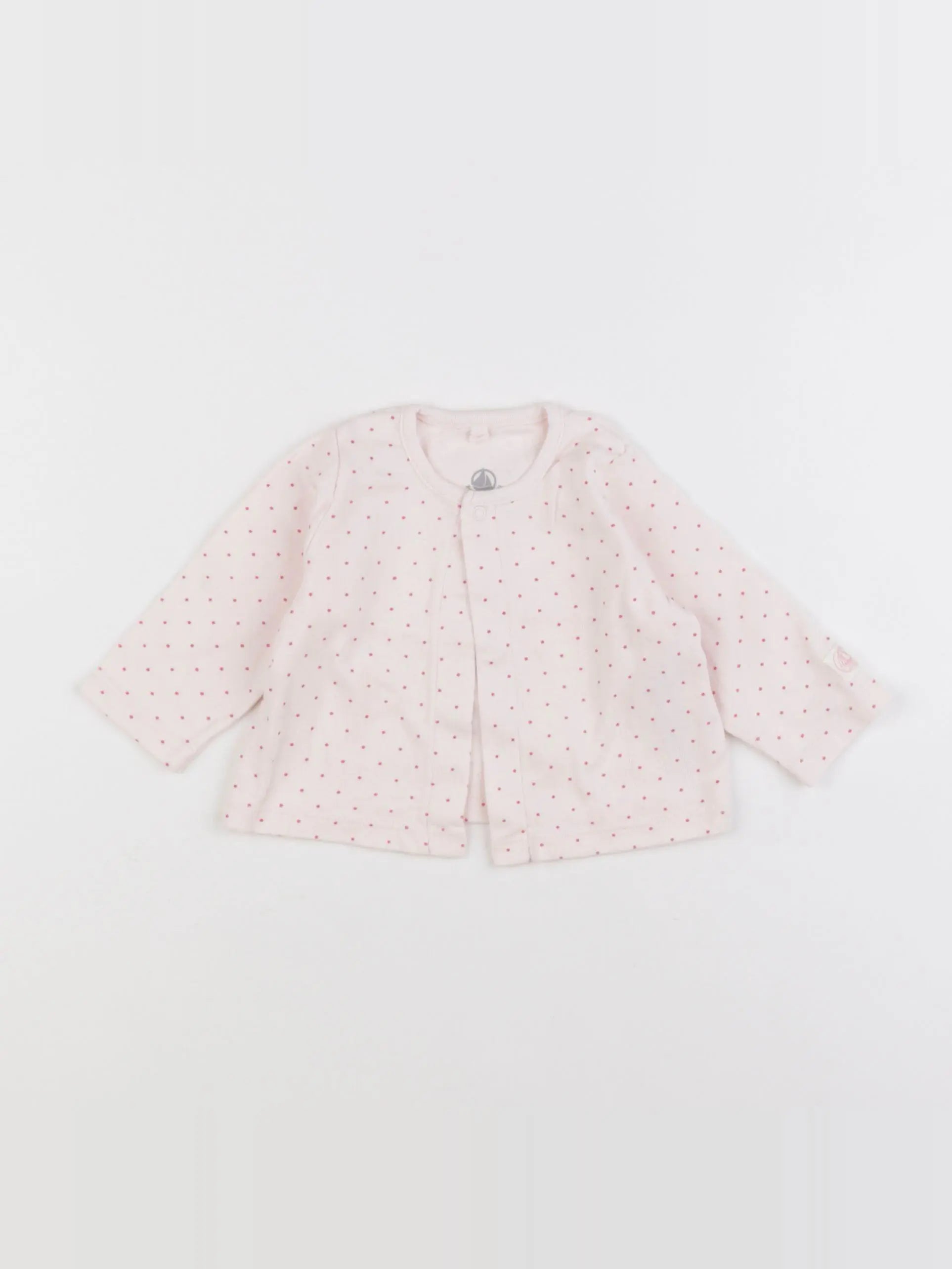 Petit Bateau - tee-shirt rose - 6 mois
