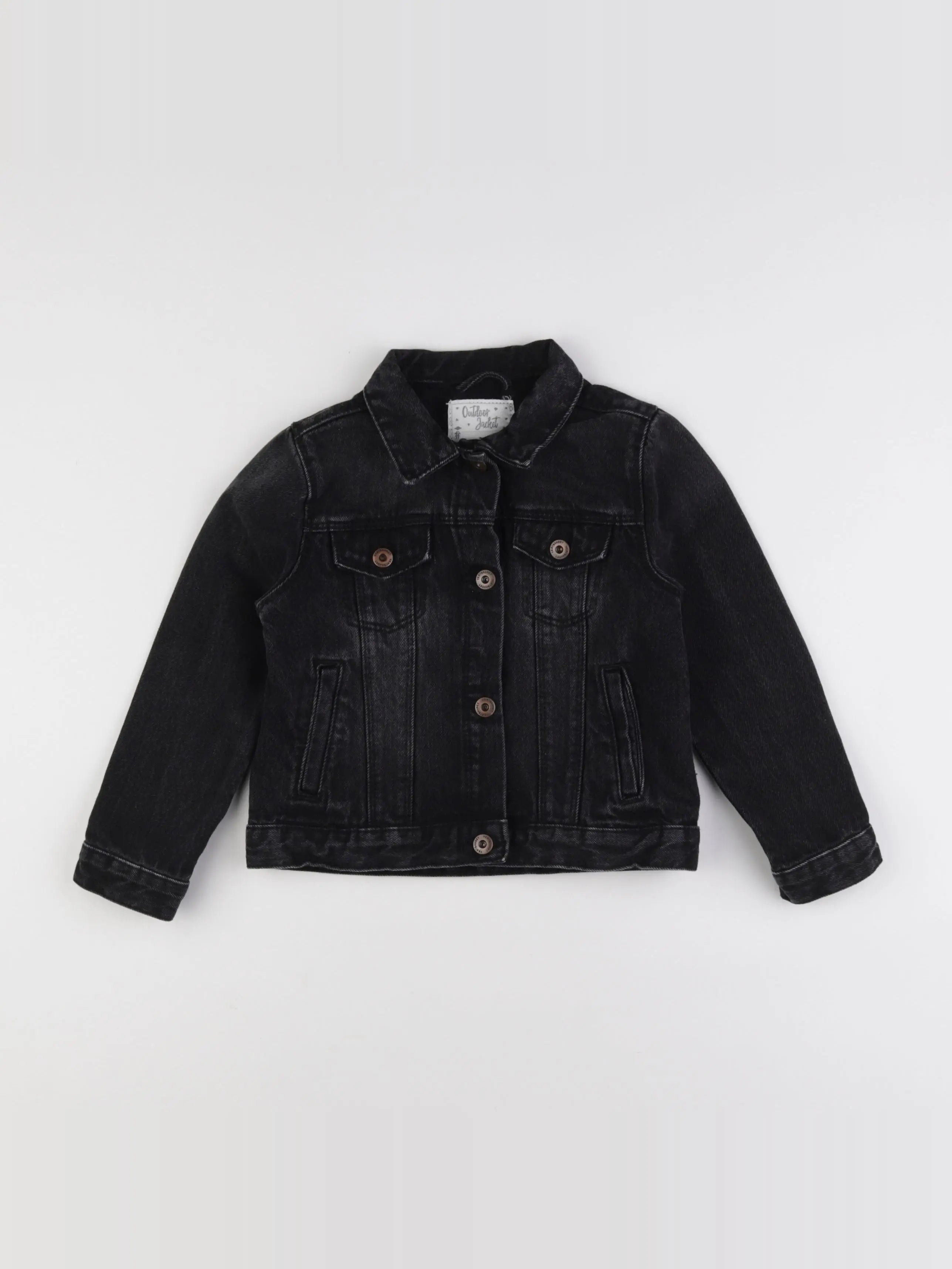 Vertbaudet - veste noir - 5 ans