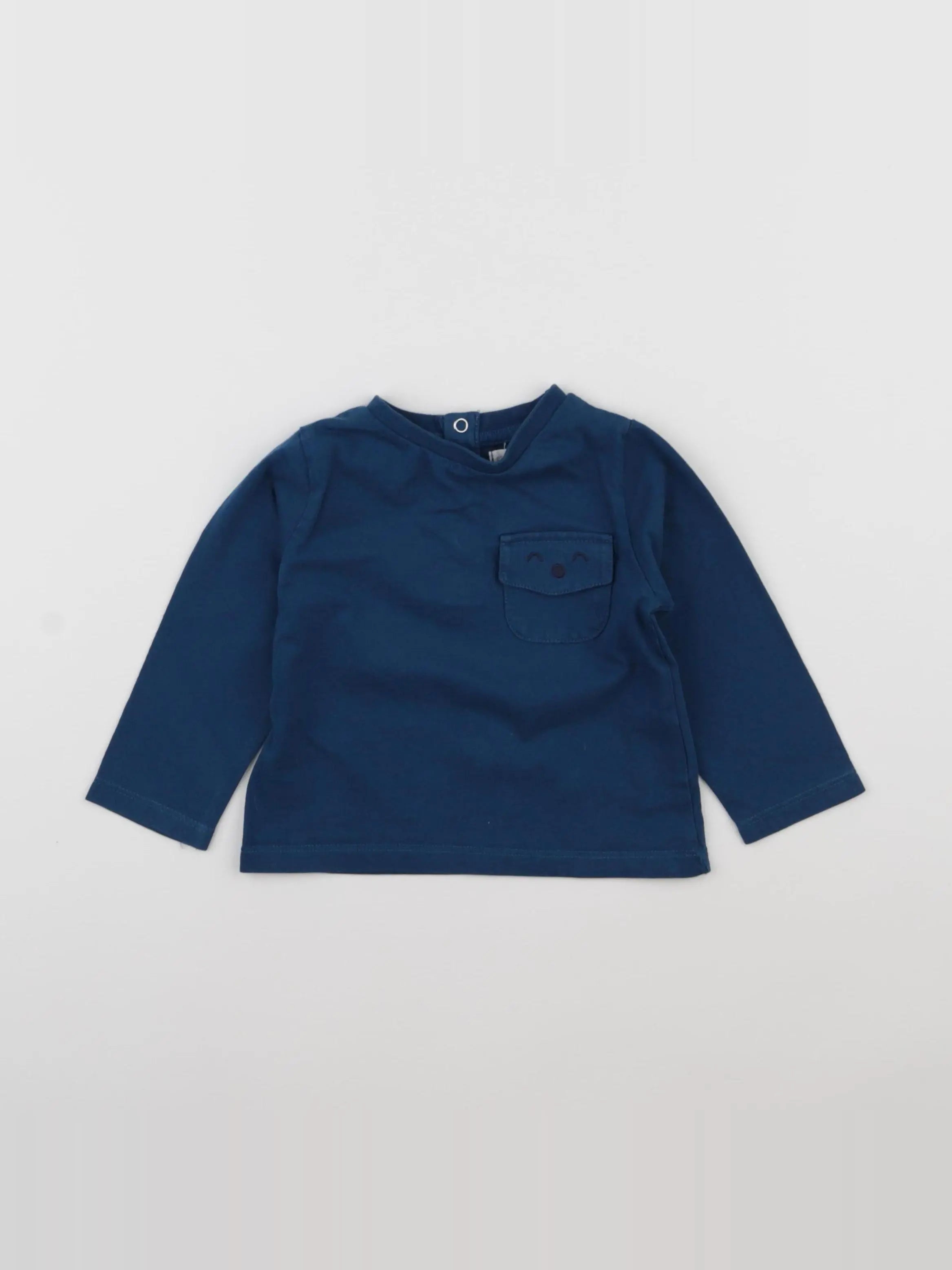 Storytelling - tee-shirt bleu - 12 mois