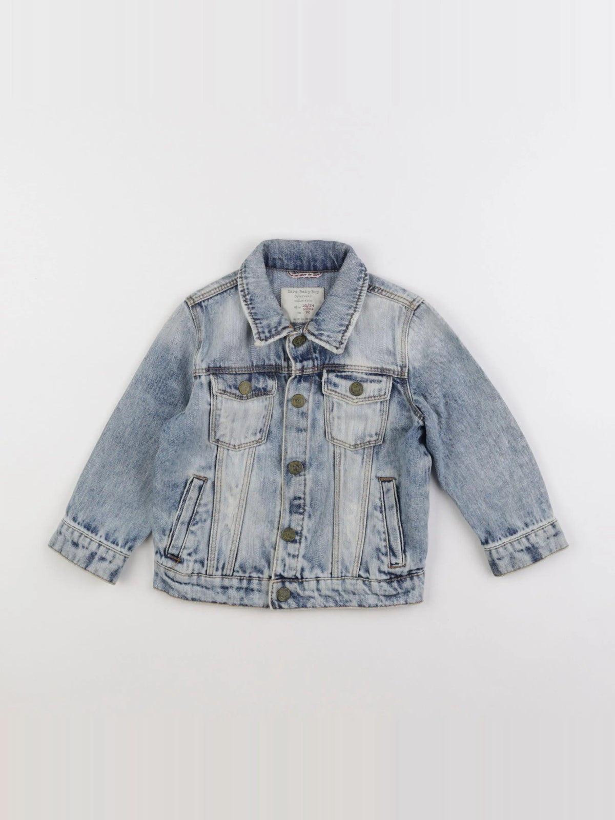 Zara - veste bleu - 18 mois à 2 ans