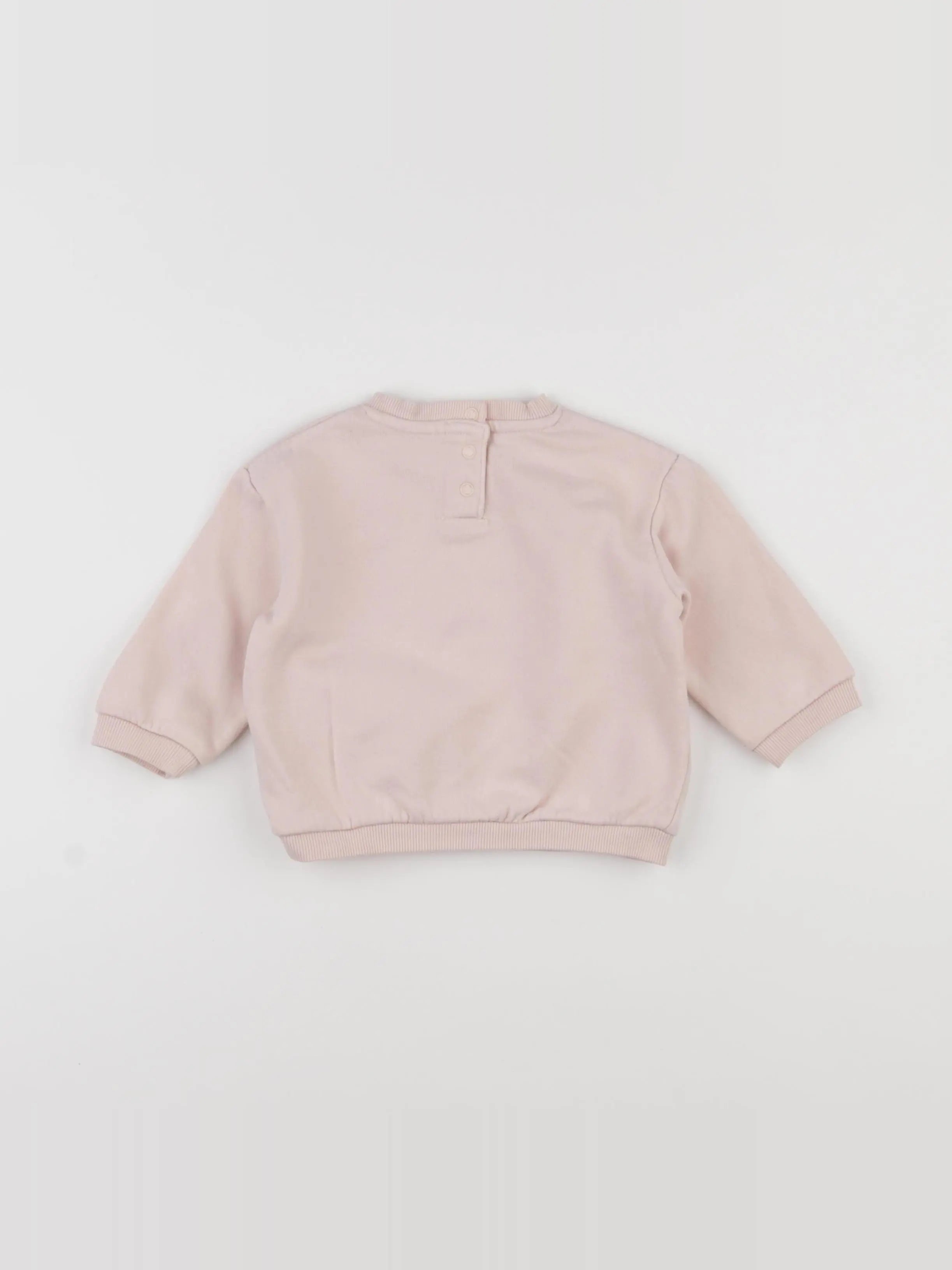 Tape à l'oeil - sweat rose - 9 mois