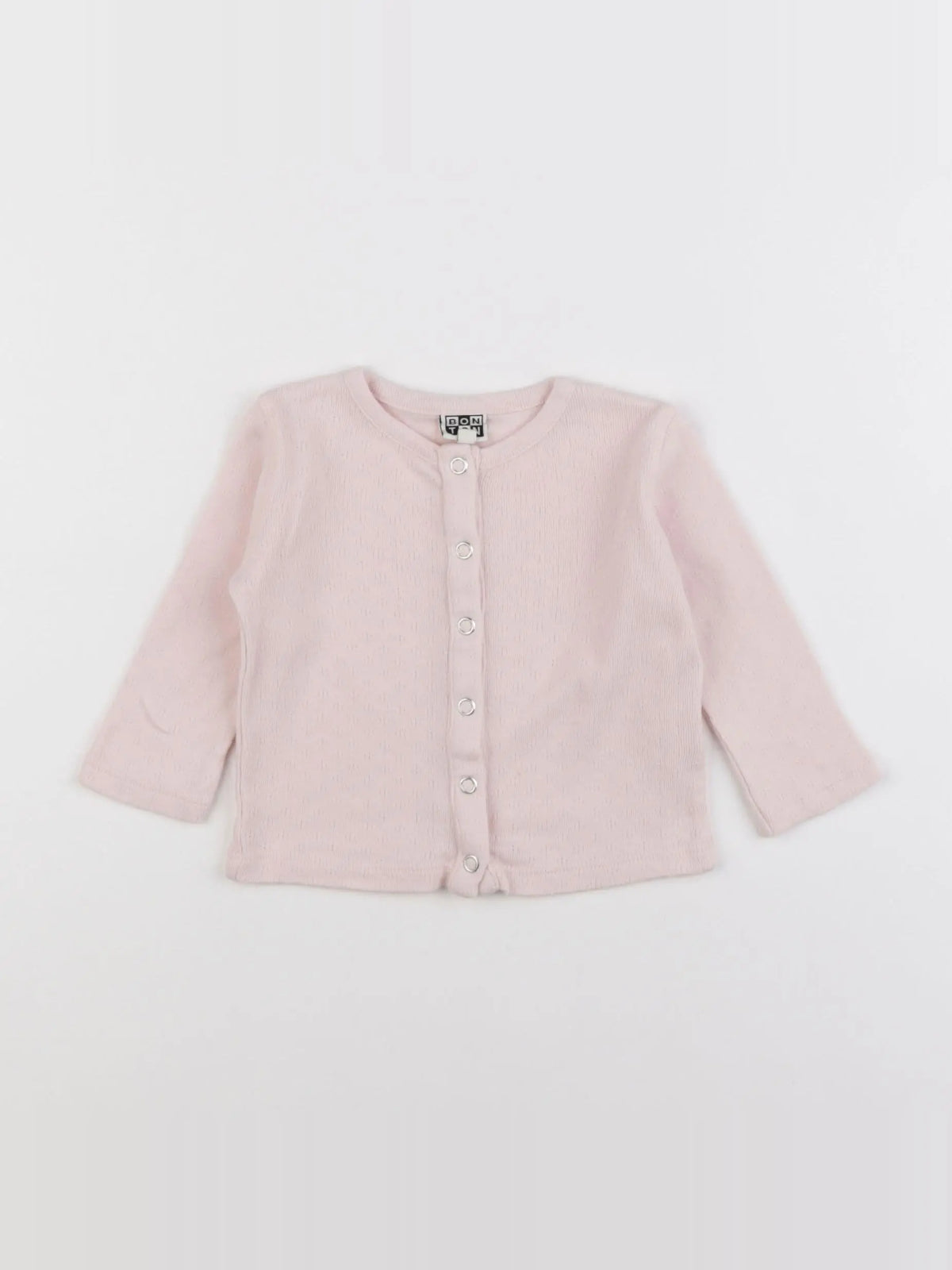 Bonton - tee-shirt rose - 6 mois