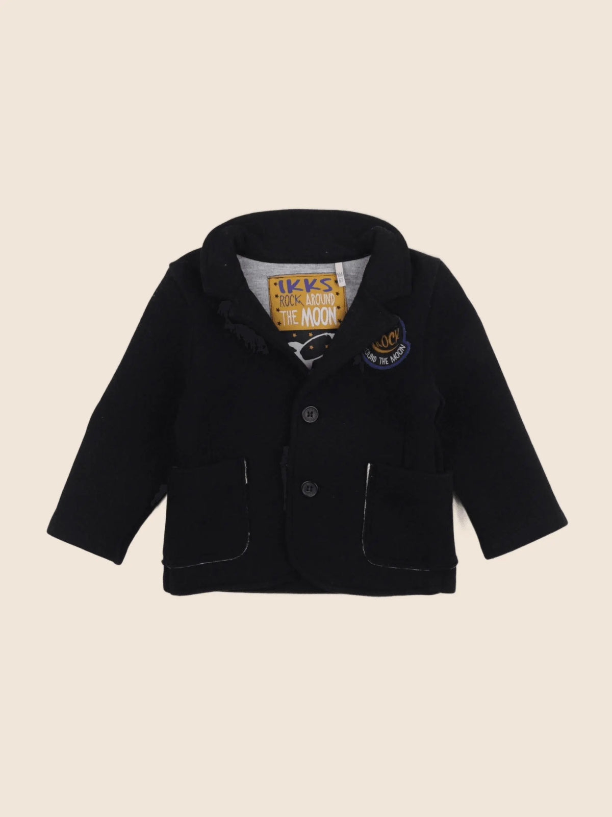 IKKS - veste noir - 6 mois