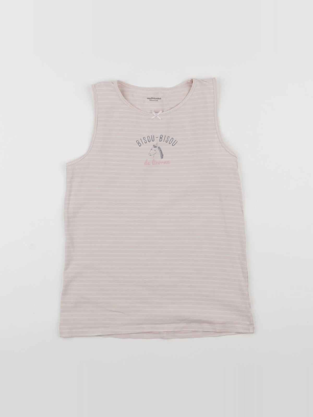 Vertbaudet - maillot de corps rose - 12 ans