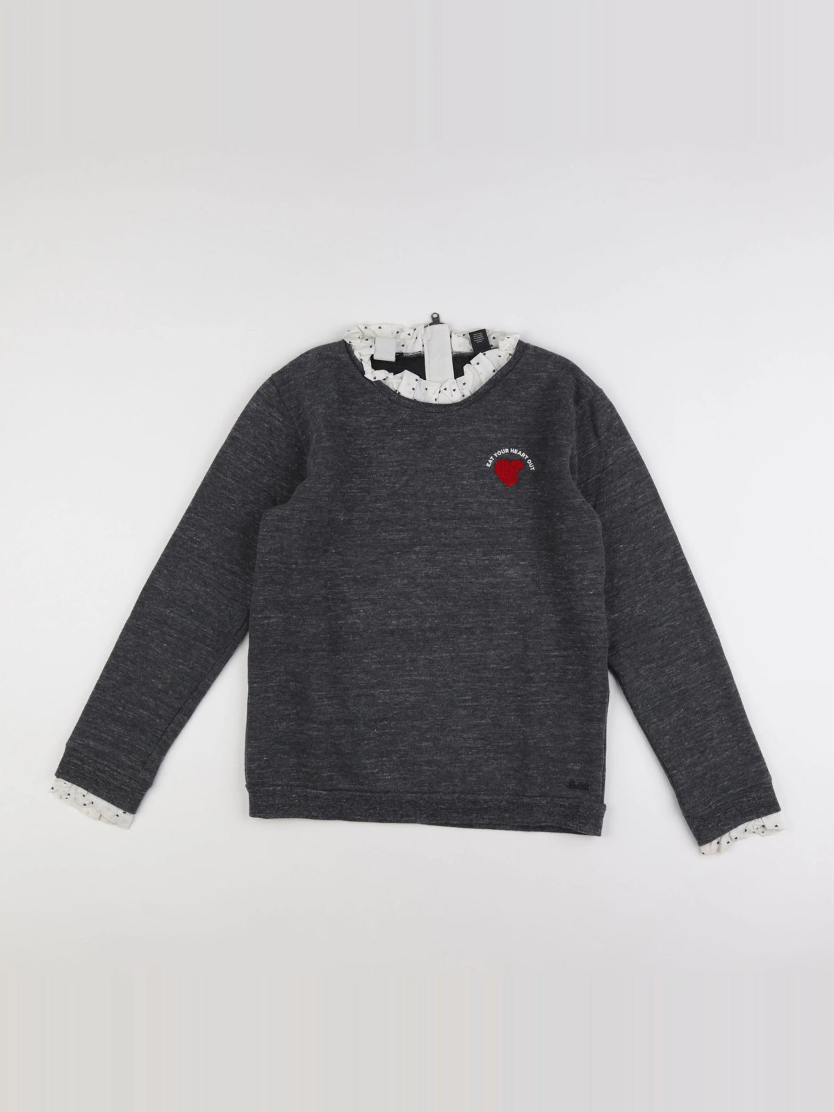 Scotch & Soda - sweat gris - 14 ans