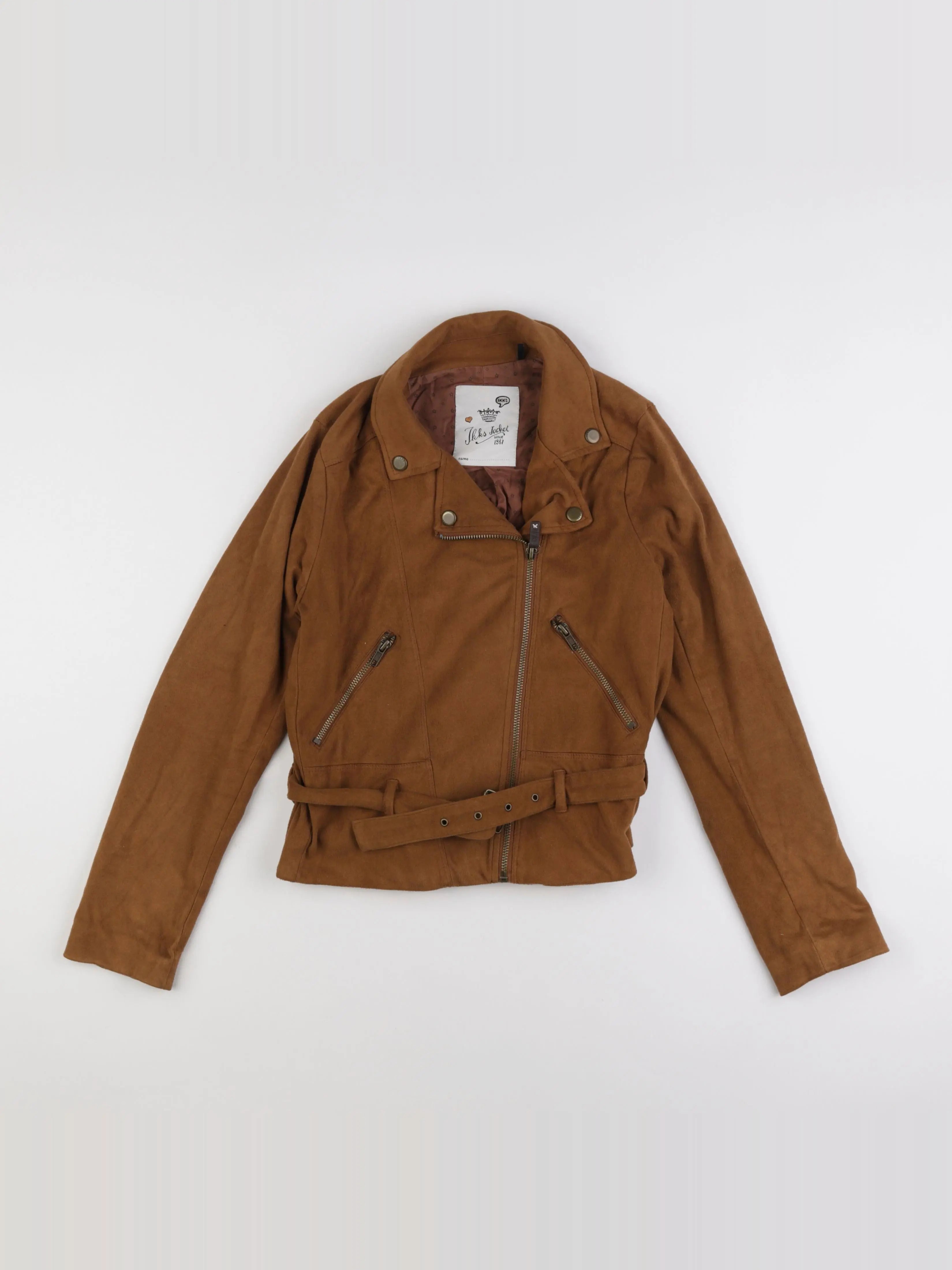 IKKS - veste marron - 12 ans