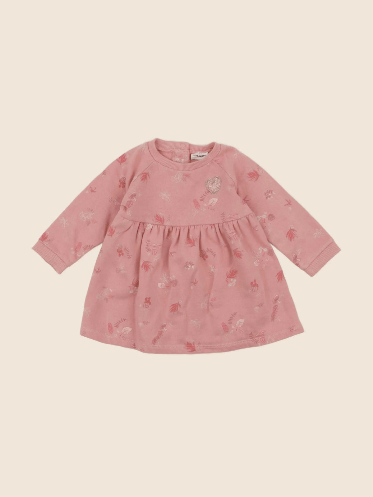 Tape à l'oeil - robe rose - 6 mois