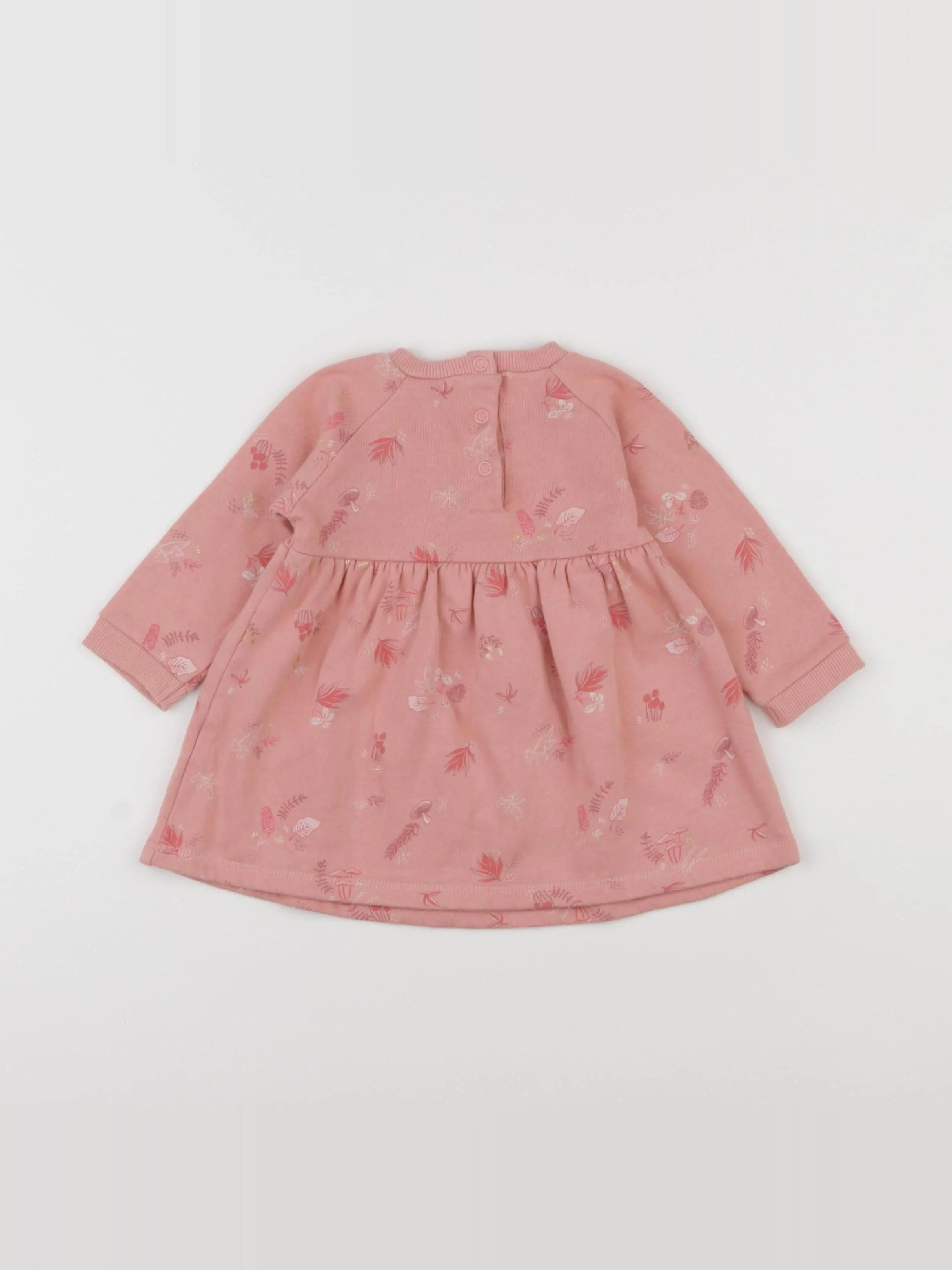 Tape à l'oeil - robe rose - 6 mois