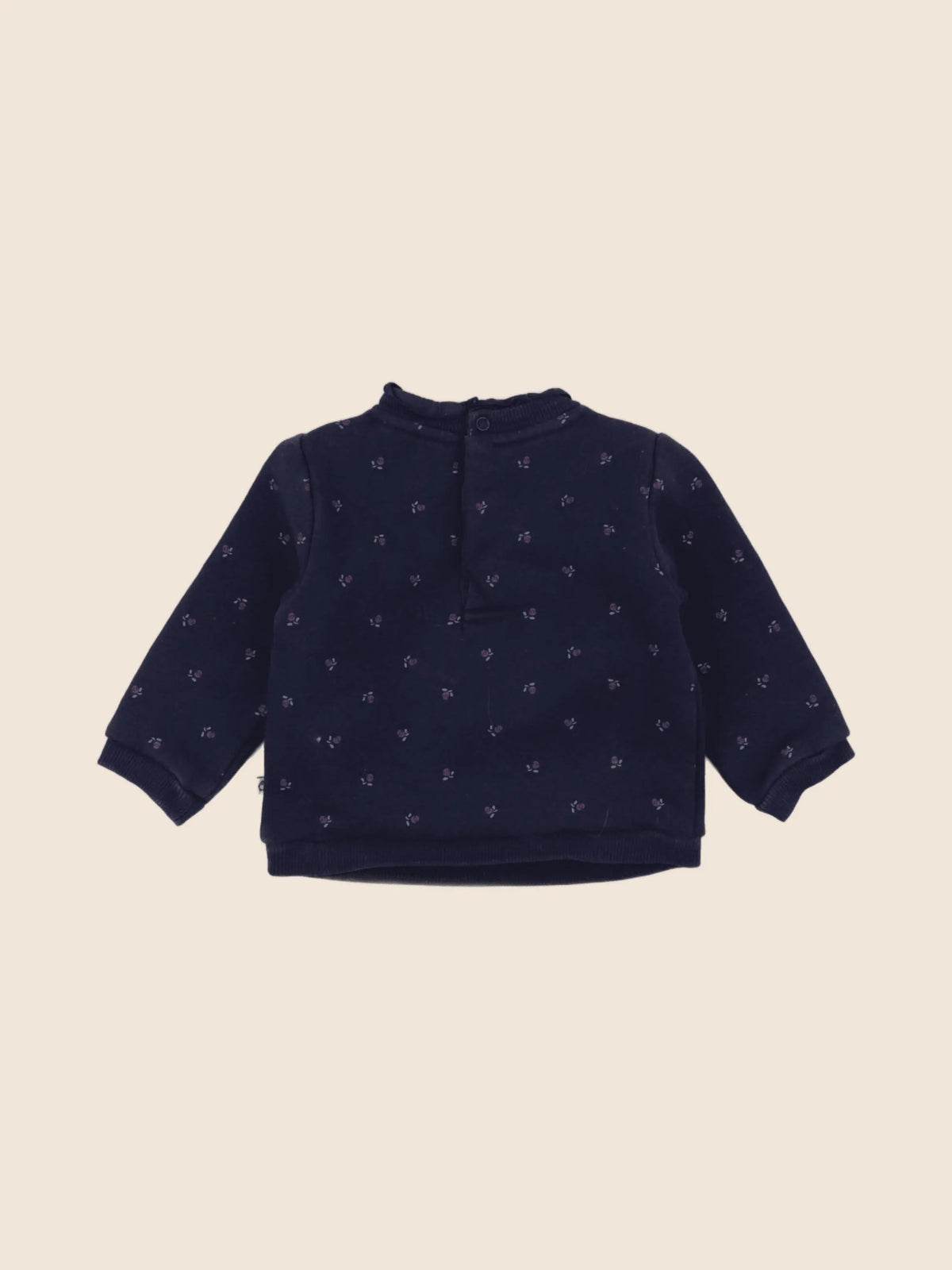 Cadet Rousselle - sweat bleu - 6 mois